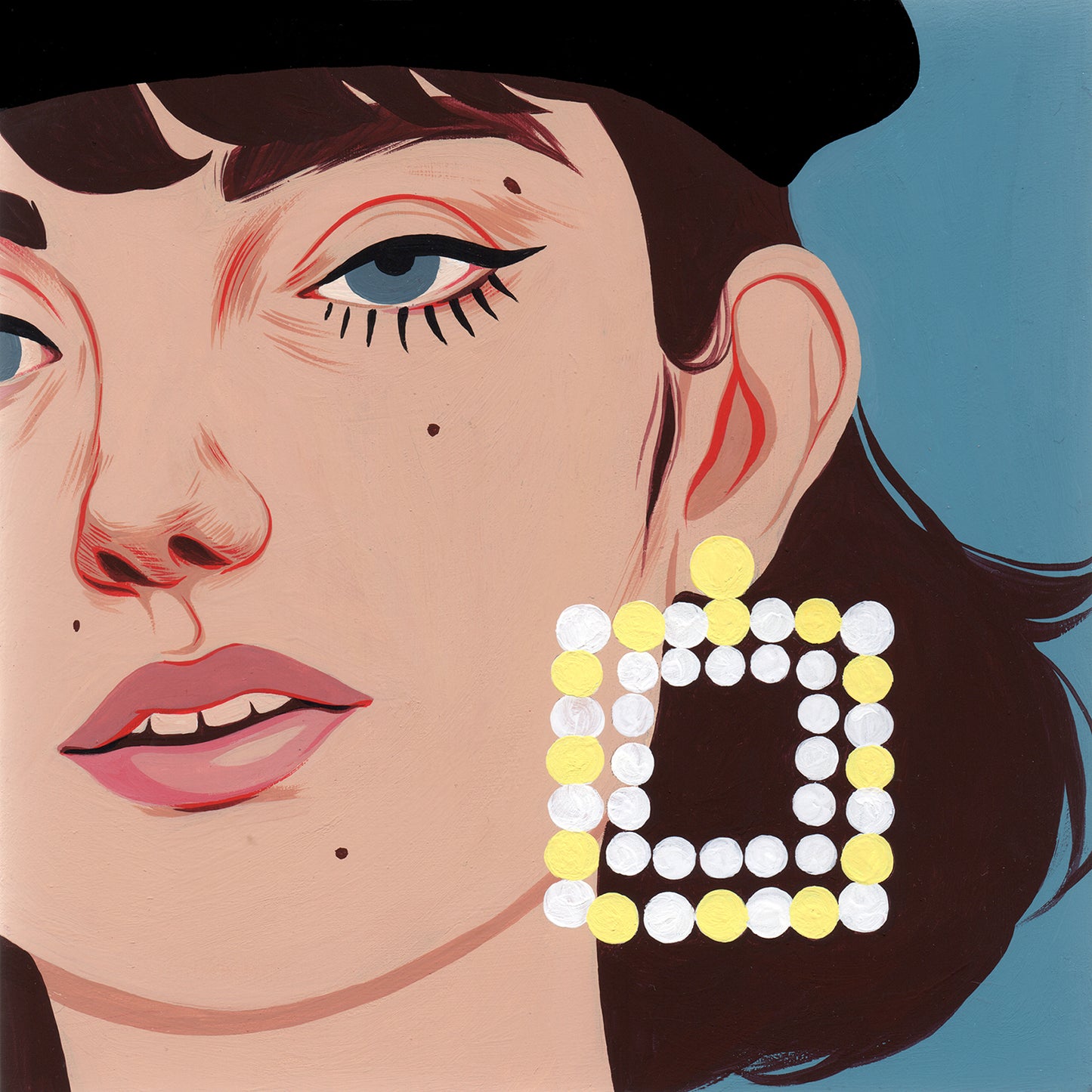 ビジュー カルマン - イエロー