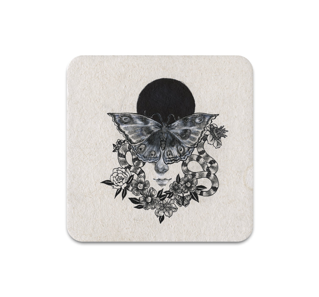 S3 Fumi Mini Nakamura - The Light Behind Your Eyes Coaster
