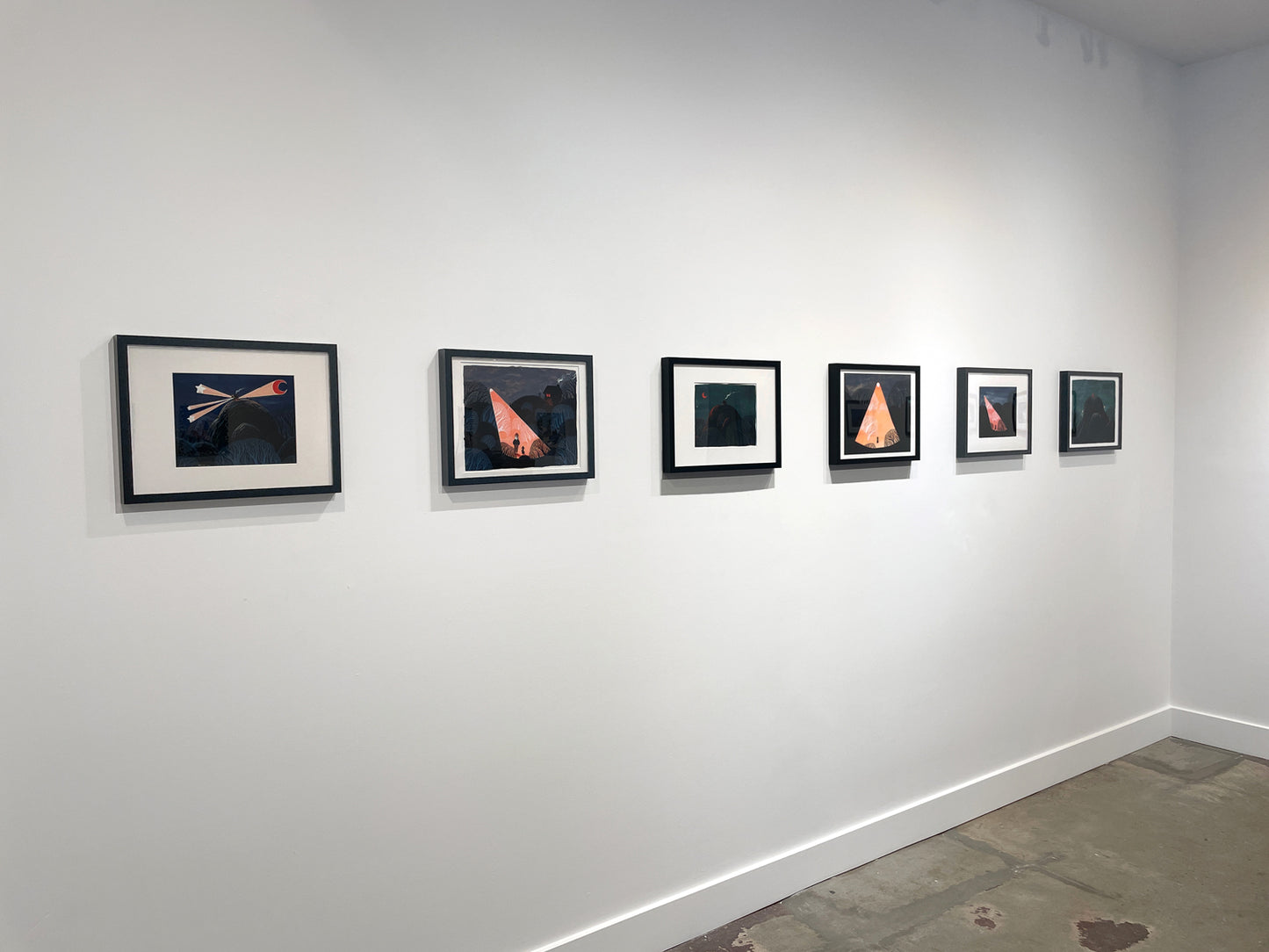 Matt Schu - Old Man and Cat in Spotlight