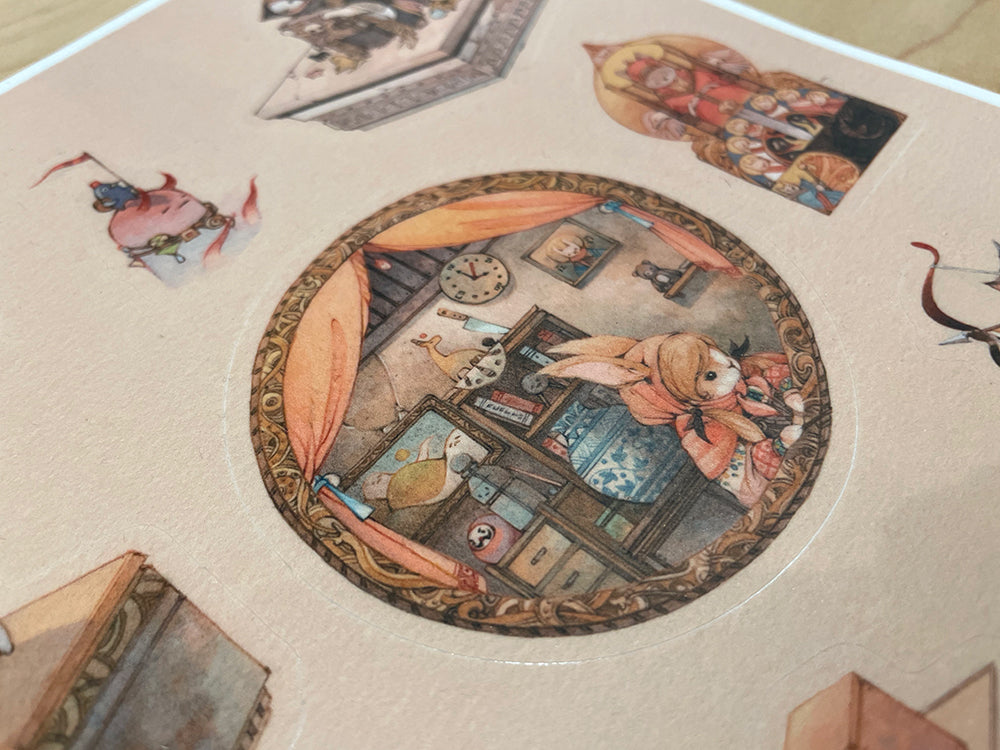 アルフレッド・リュー - ステッカーシート