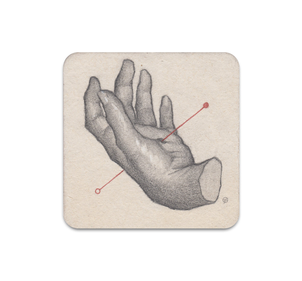 S3 James Taylor Gray - Untitled 4 Coaster