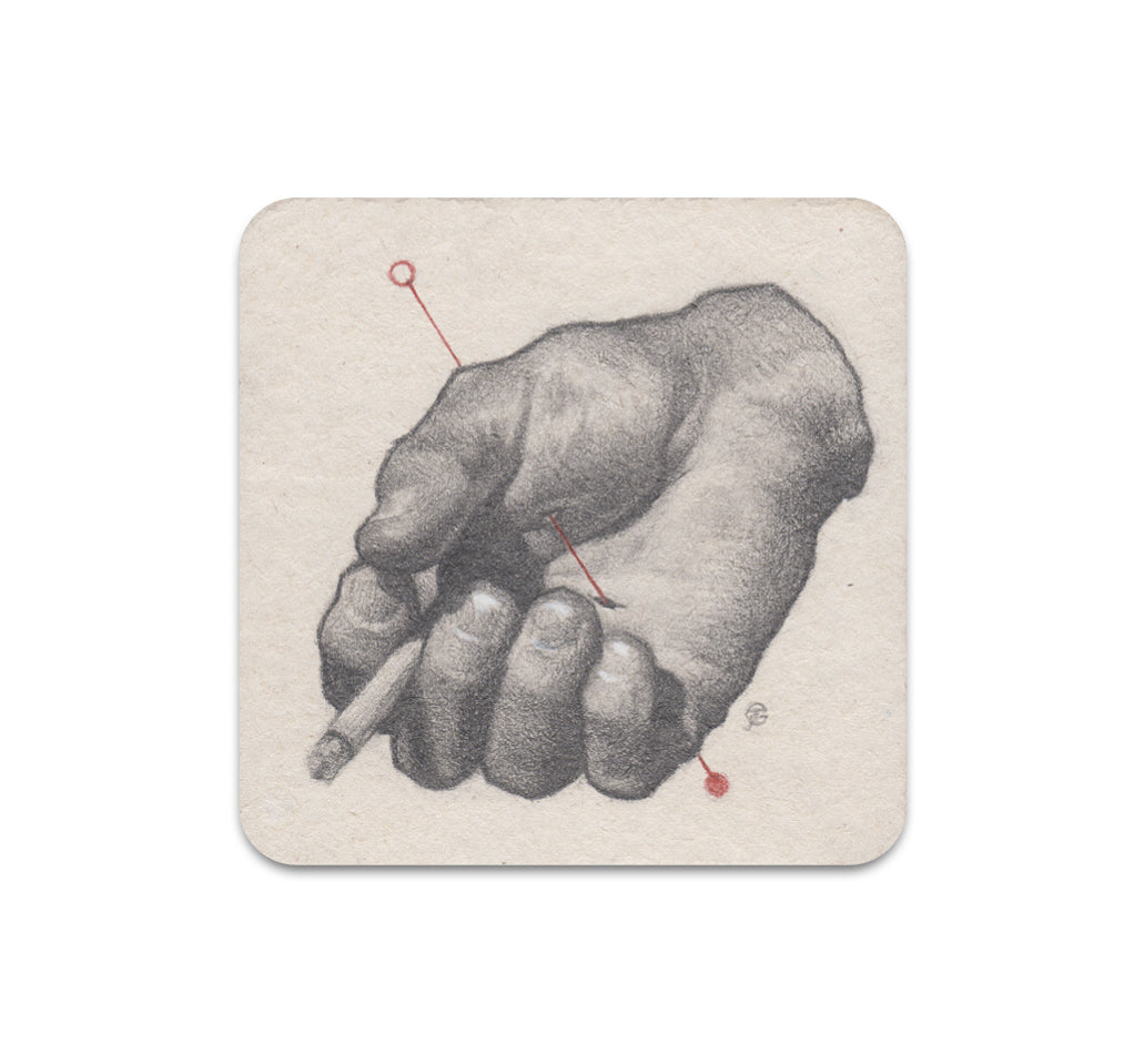 S3 James Taylor Gray - Untitled 5 Coaster