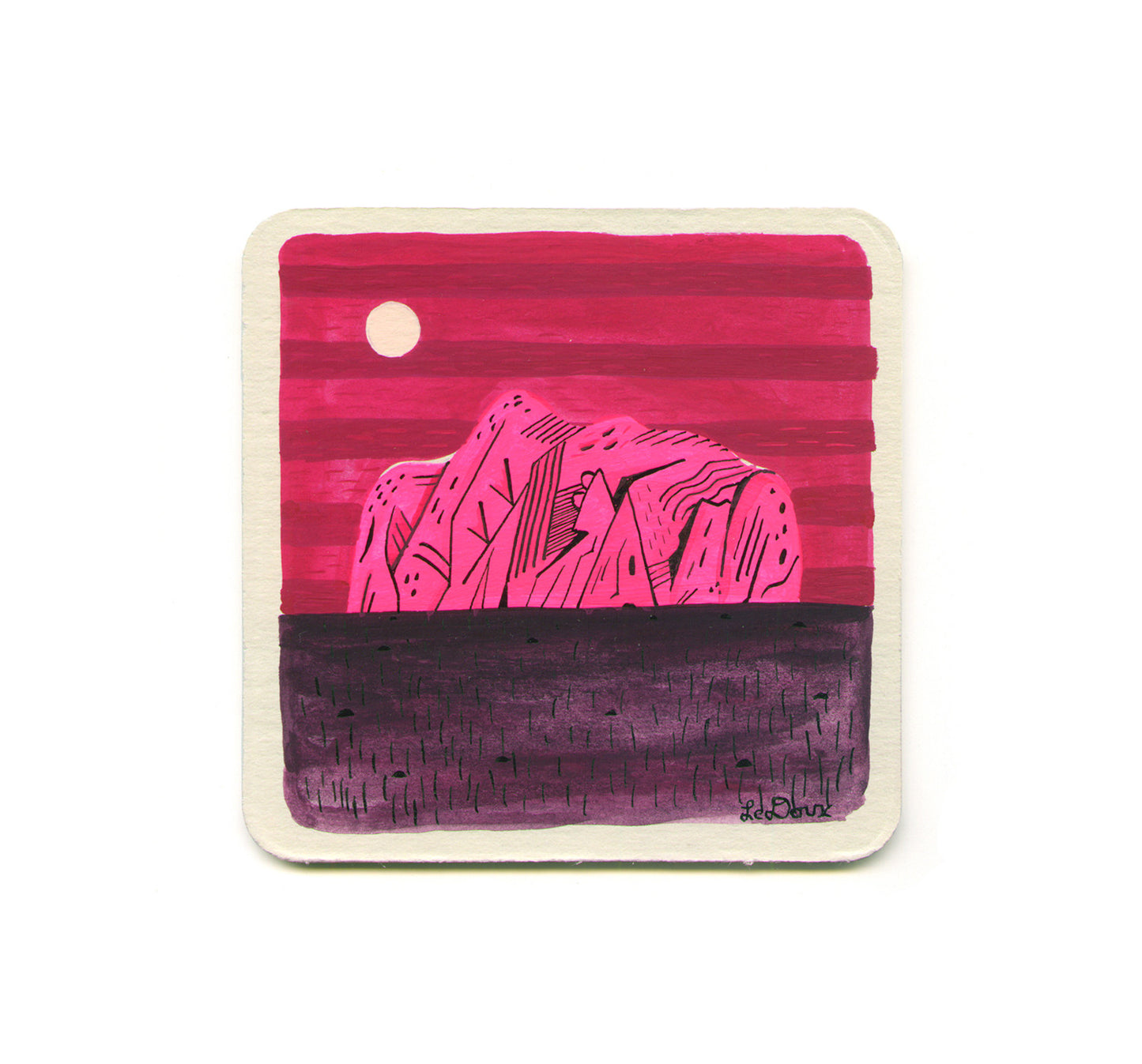 S1 Jesse LeDoux - (Untitled 3) Coaster