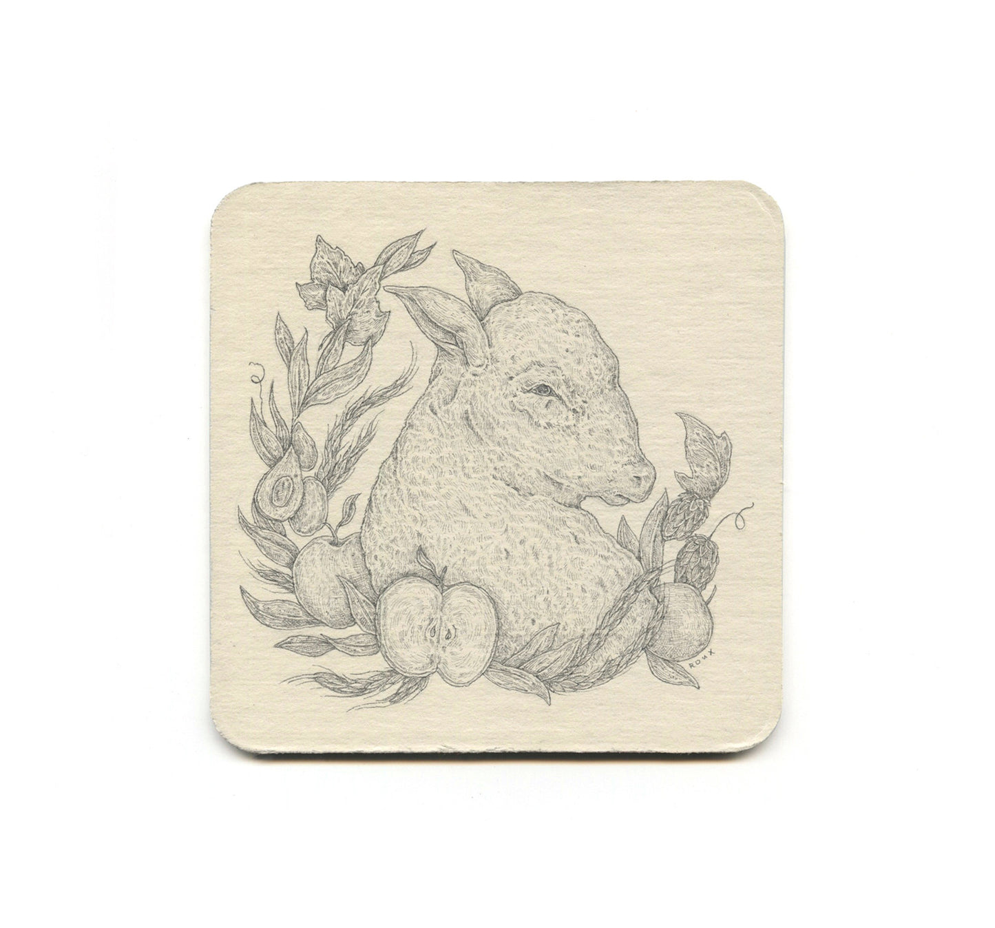 S1 Jessica Roux - Lambswool Coaster