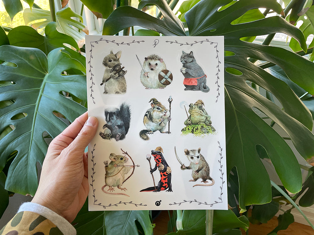 リリー・セイカ・ジョーンズ - ボグランド・バディーズ ステッカーシート