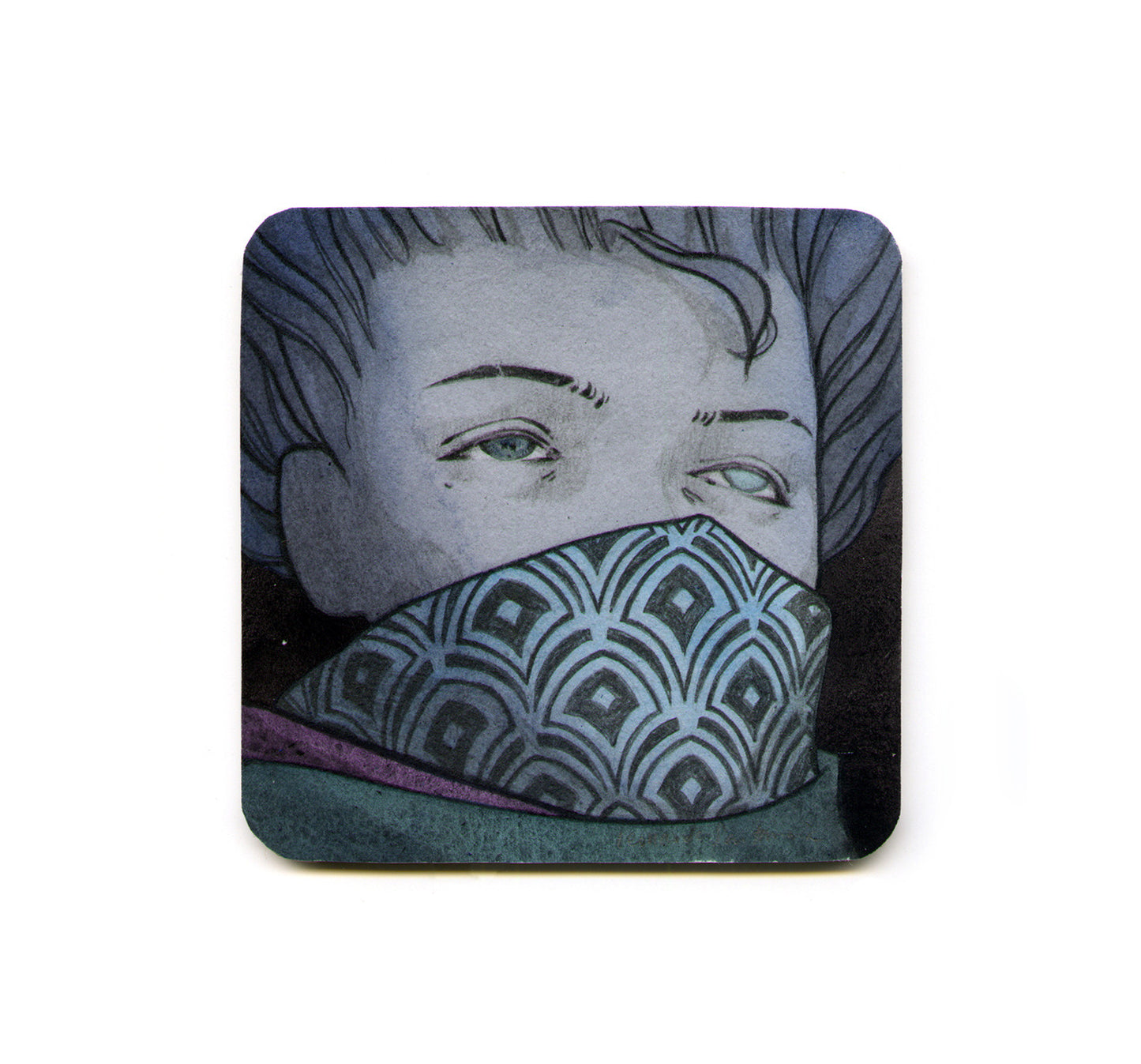 S1 Leonardo Santamaria (Untitled 3) Coaster