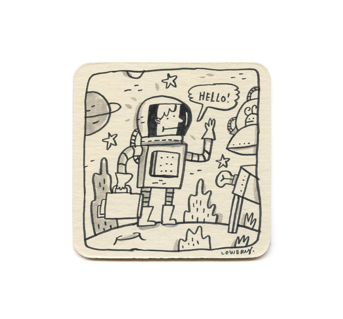 S1 Mike Lowery - (Untitled 2) Coaster