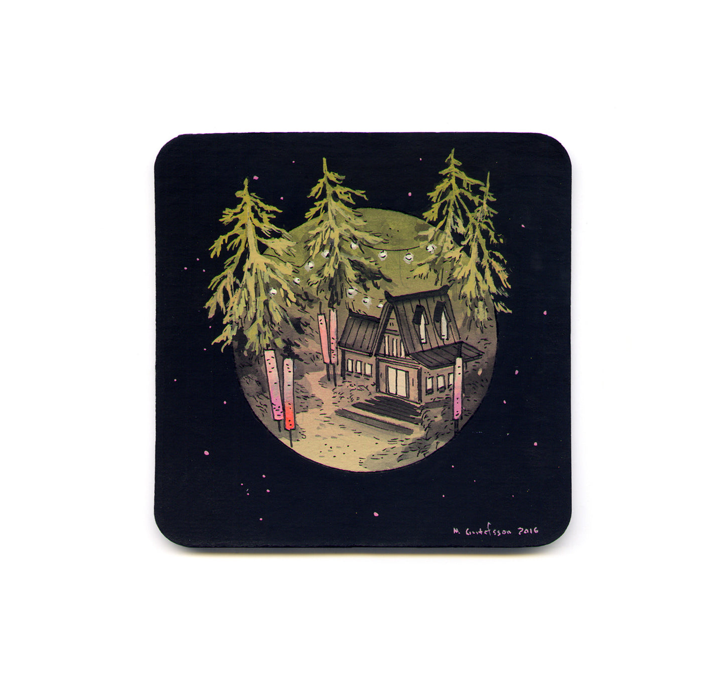 S1 Nicole Gustafsson - Evening Coaster