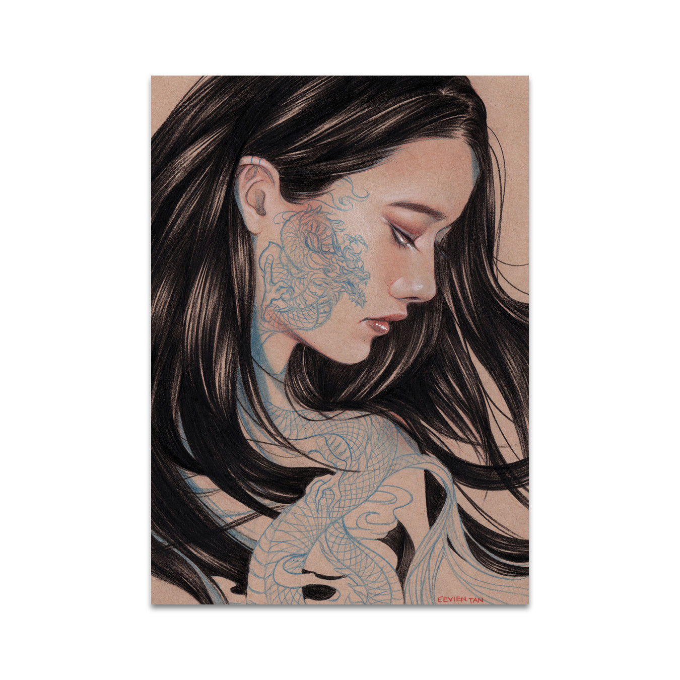 P5 イーヴィエン・タン - ポストカード 3 枚
