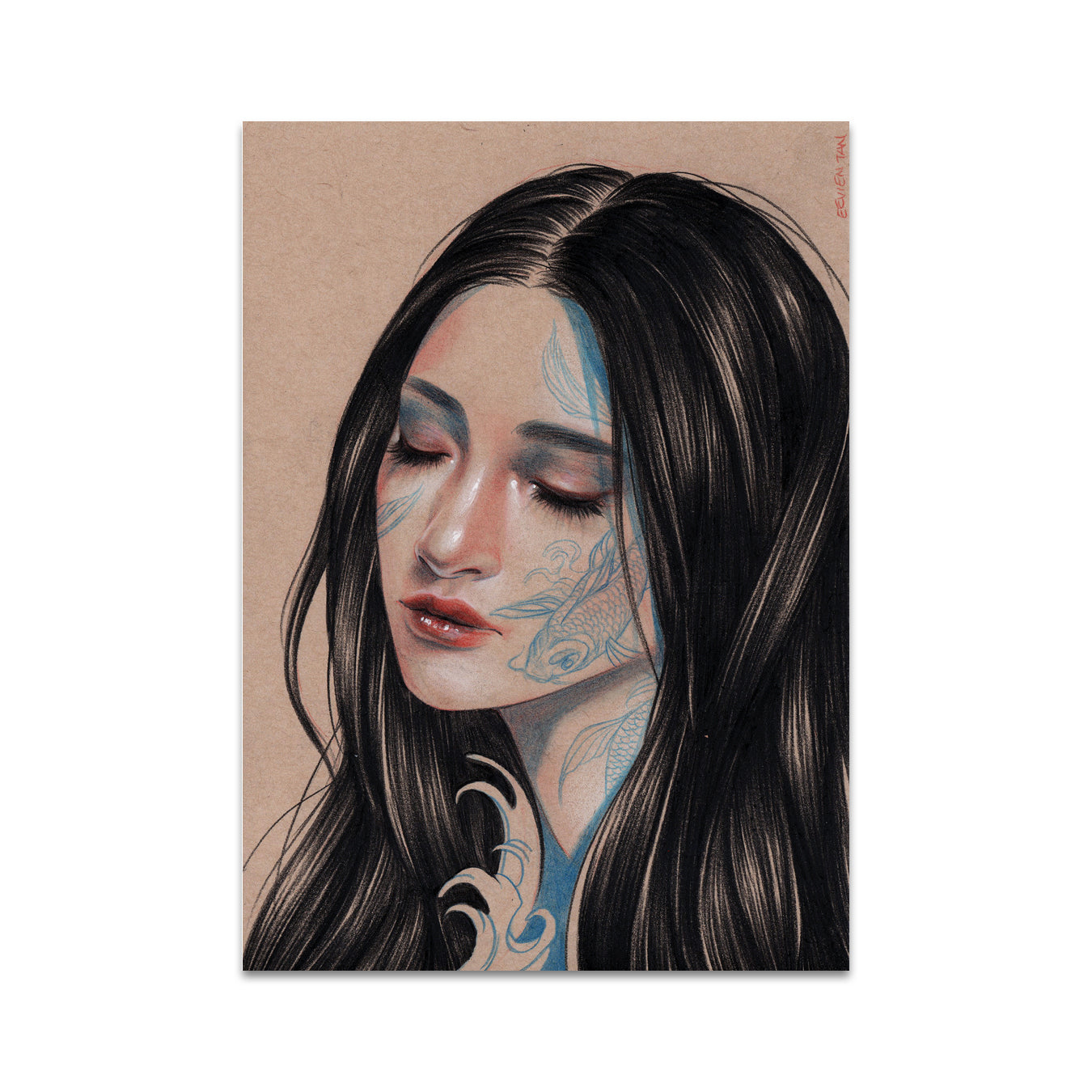 P5 イーヴィエン・タン - ポストカード 2 枚