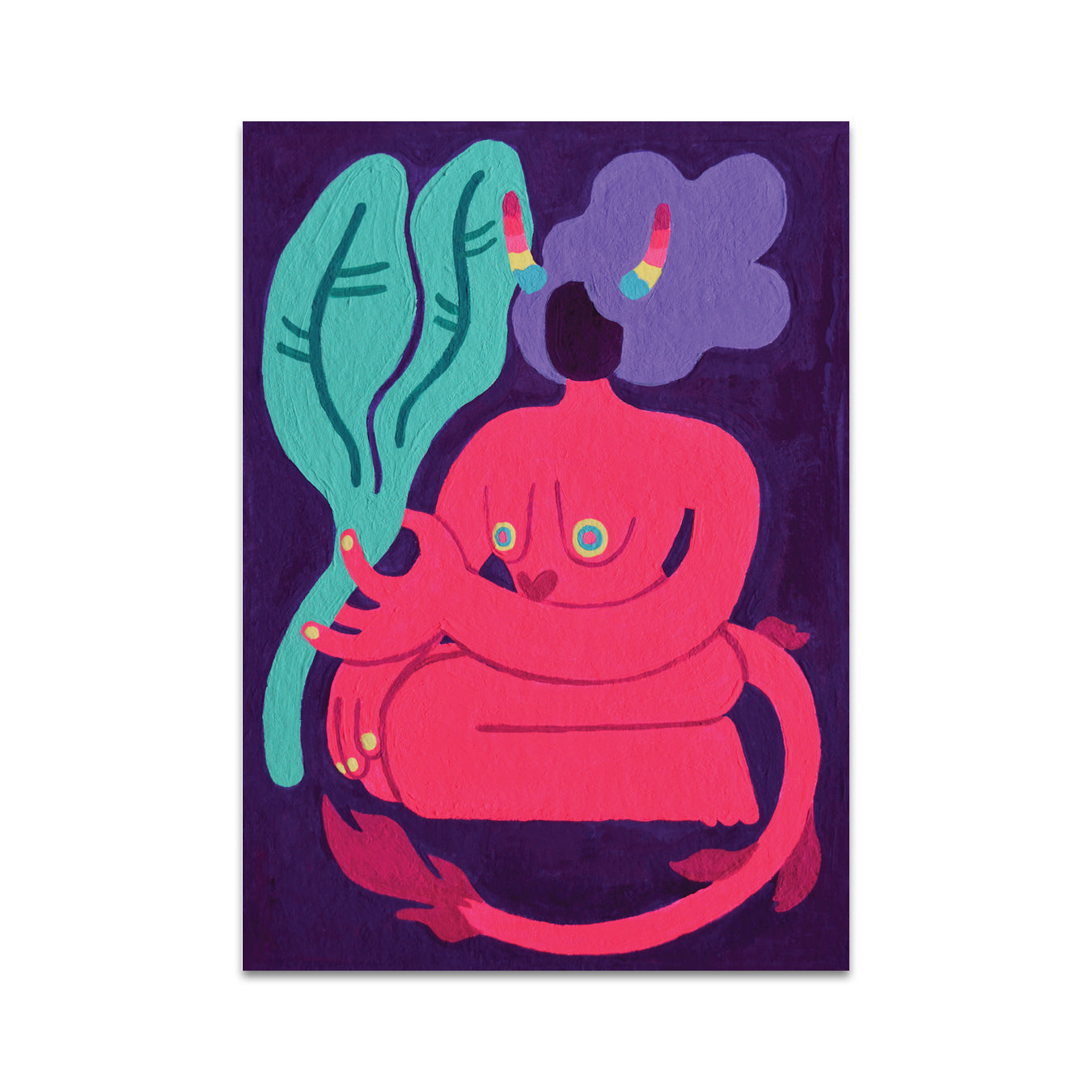 P5 Jasmin Dreyer - 1 Postcard