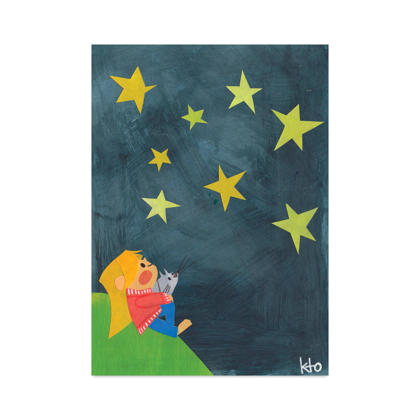 P5 Karen Obuhanych - 3 Postcard