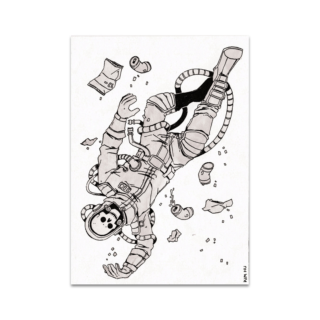 P5 Kim Hu - 3 Postcard