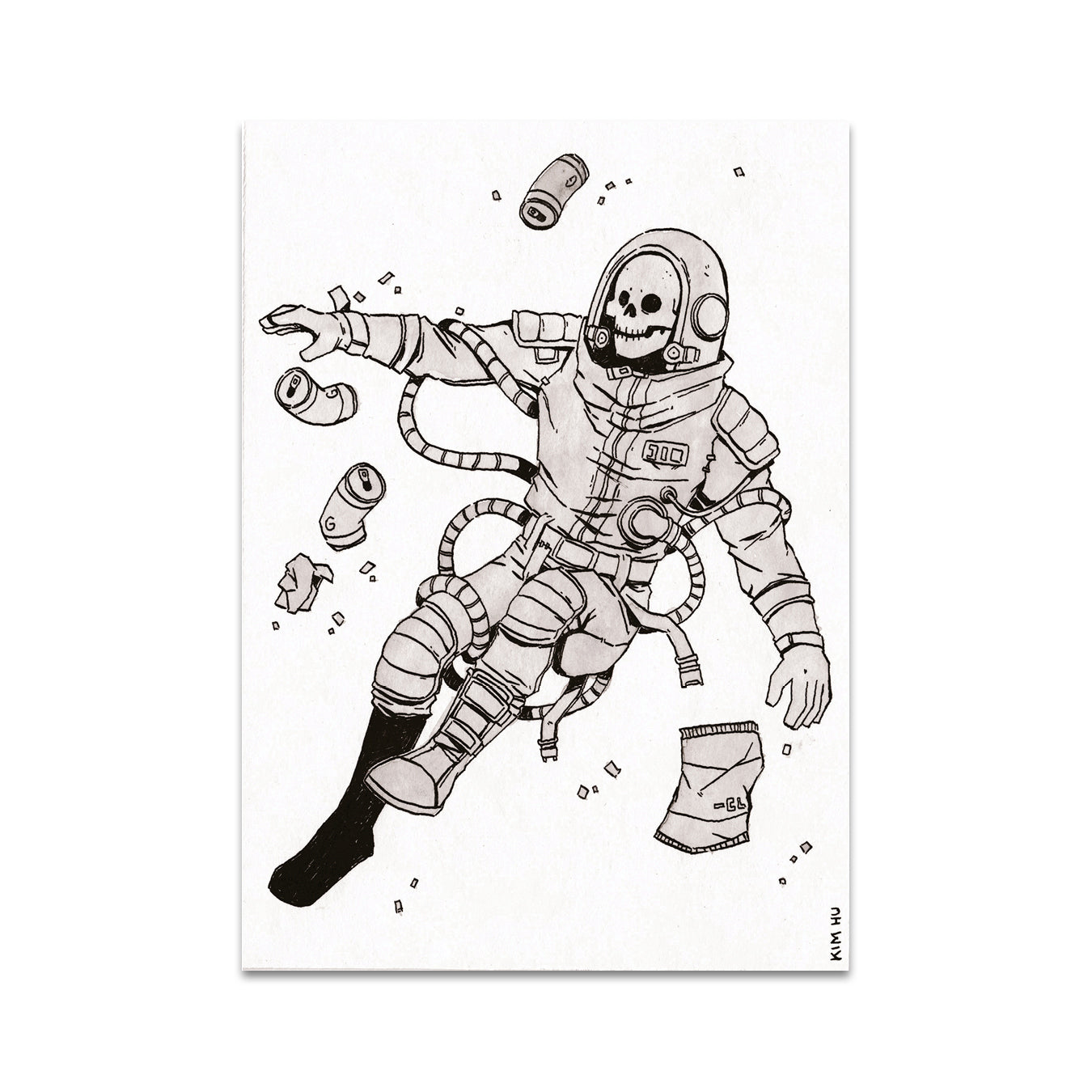 P5 Kim Hu - 2 Postcard