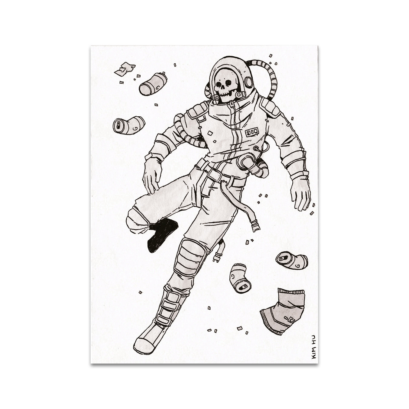 P5 Kim Hu - 4 Postcard