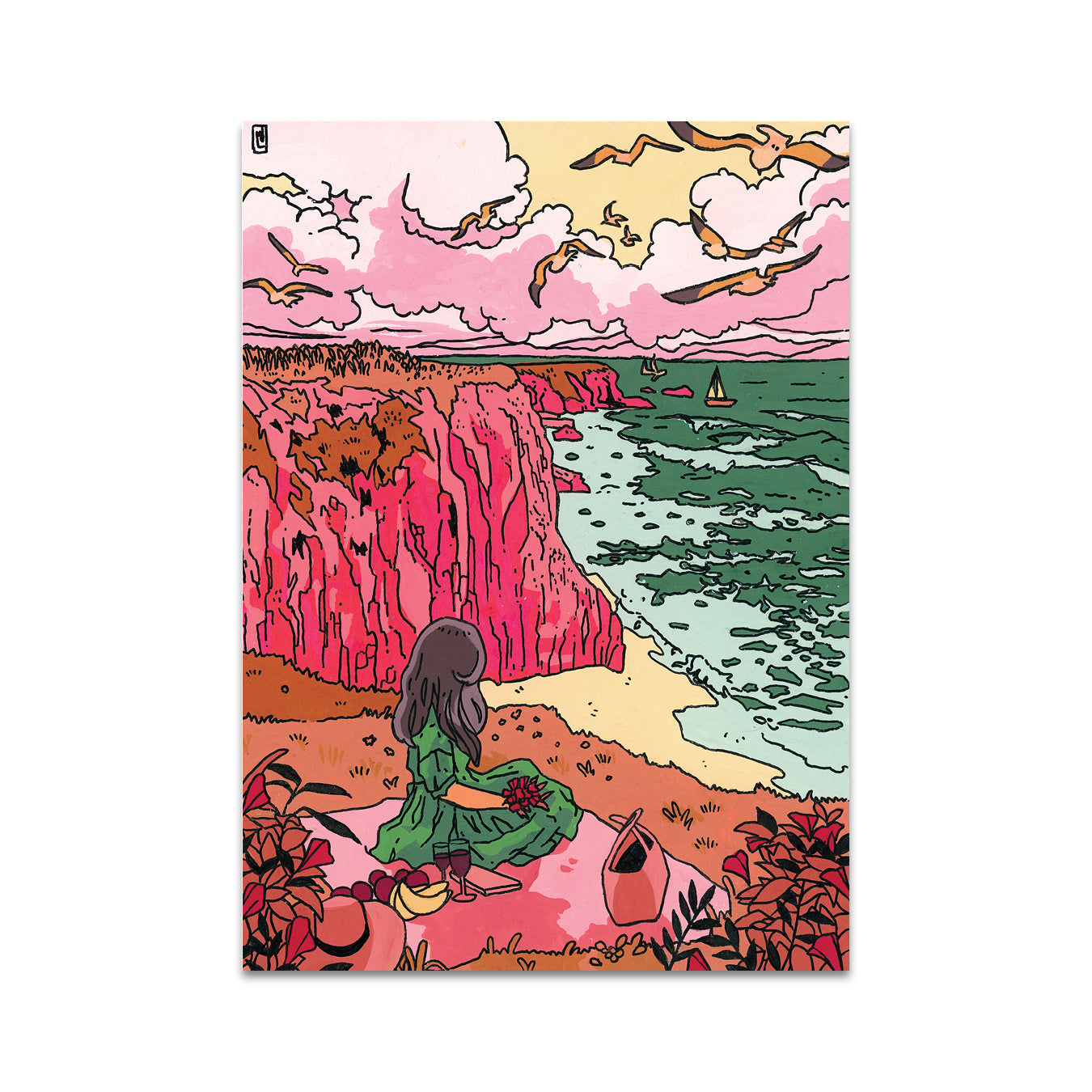 P5 Lucy Michelle - 1 Postcard