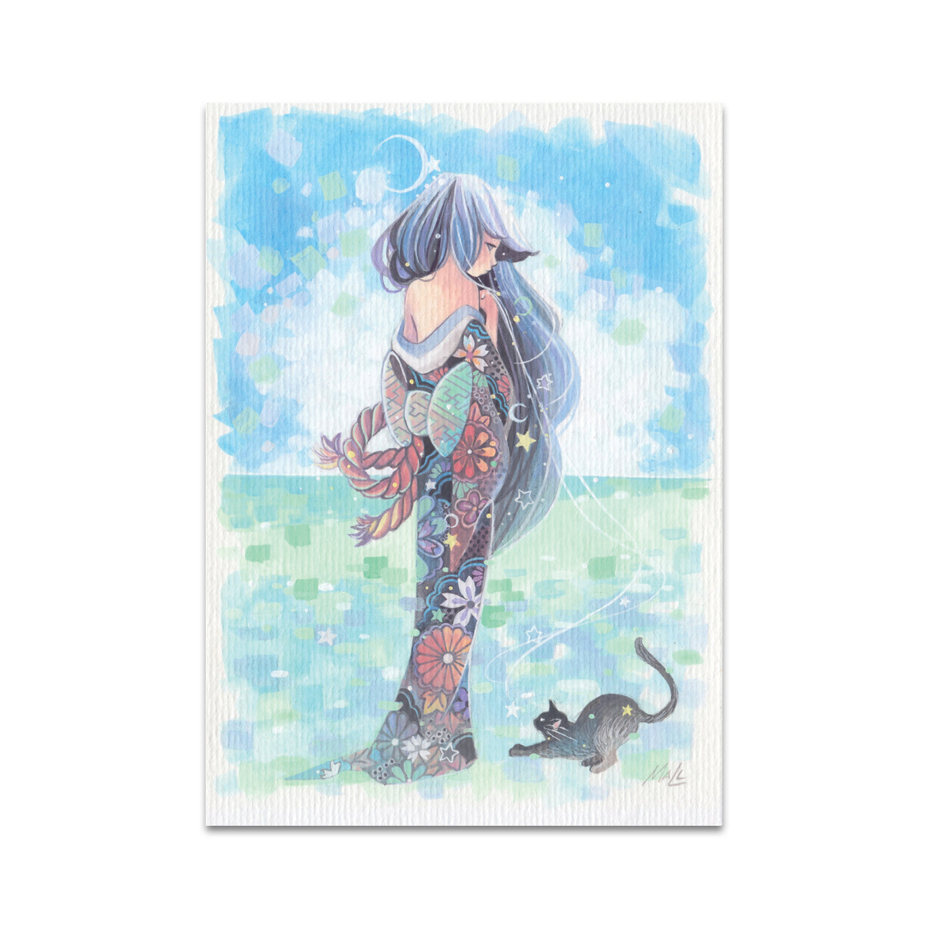 P5 Mall - 3 Postcard