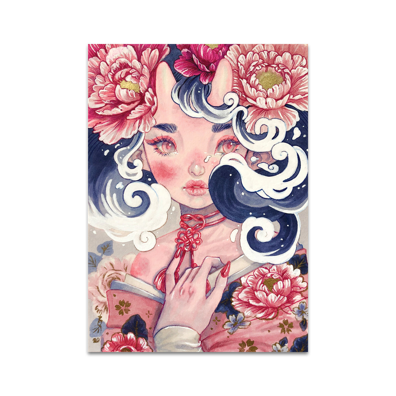 P5 Miss Étoile - 1 Postcard