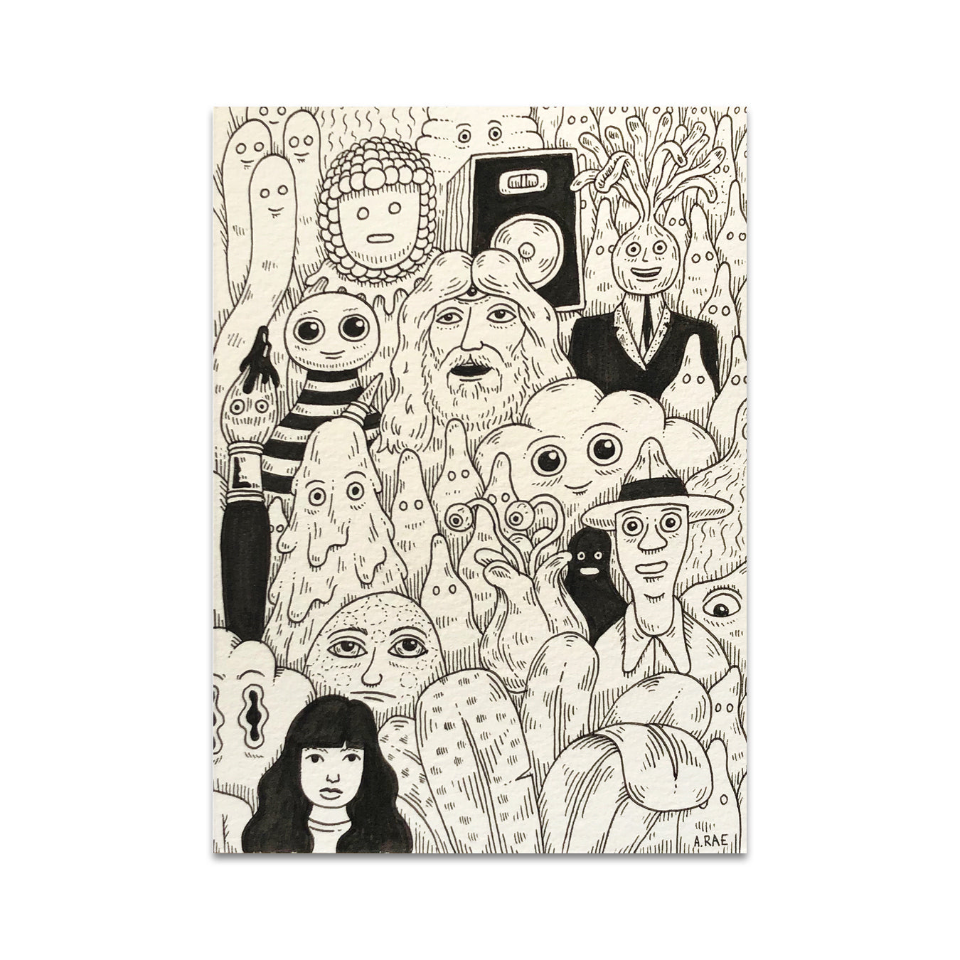 P5 Andrew Rae - 1 Postcard