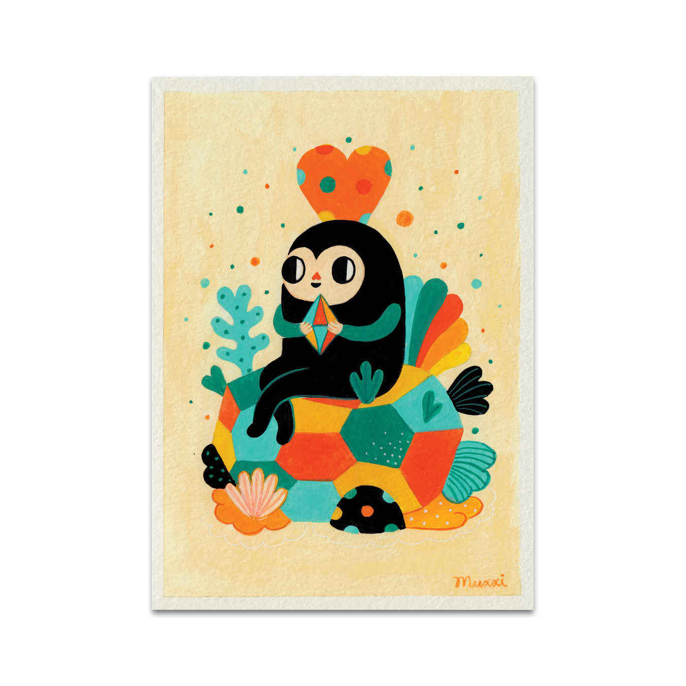 P5 Muxxi - 3 Postcard