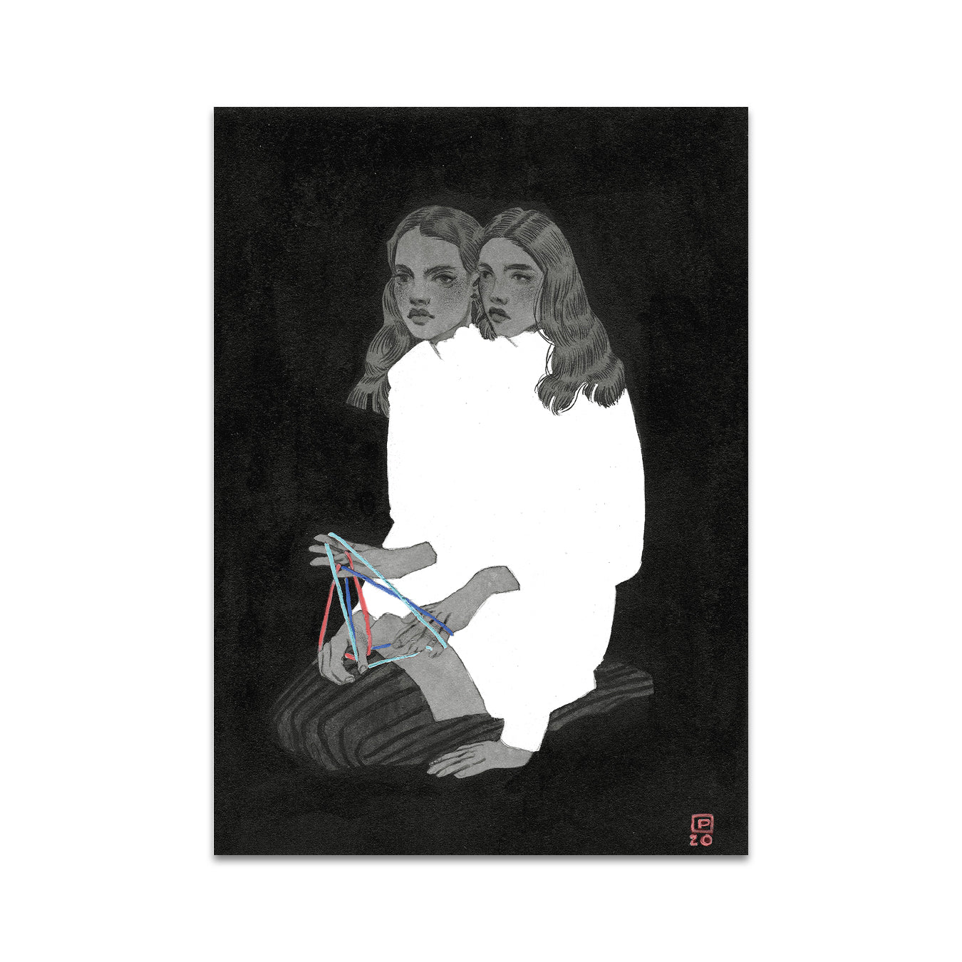 P5 Paulette Jo - 3 Postcard