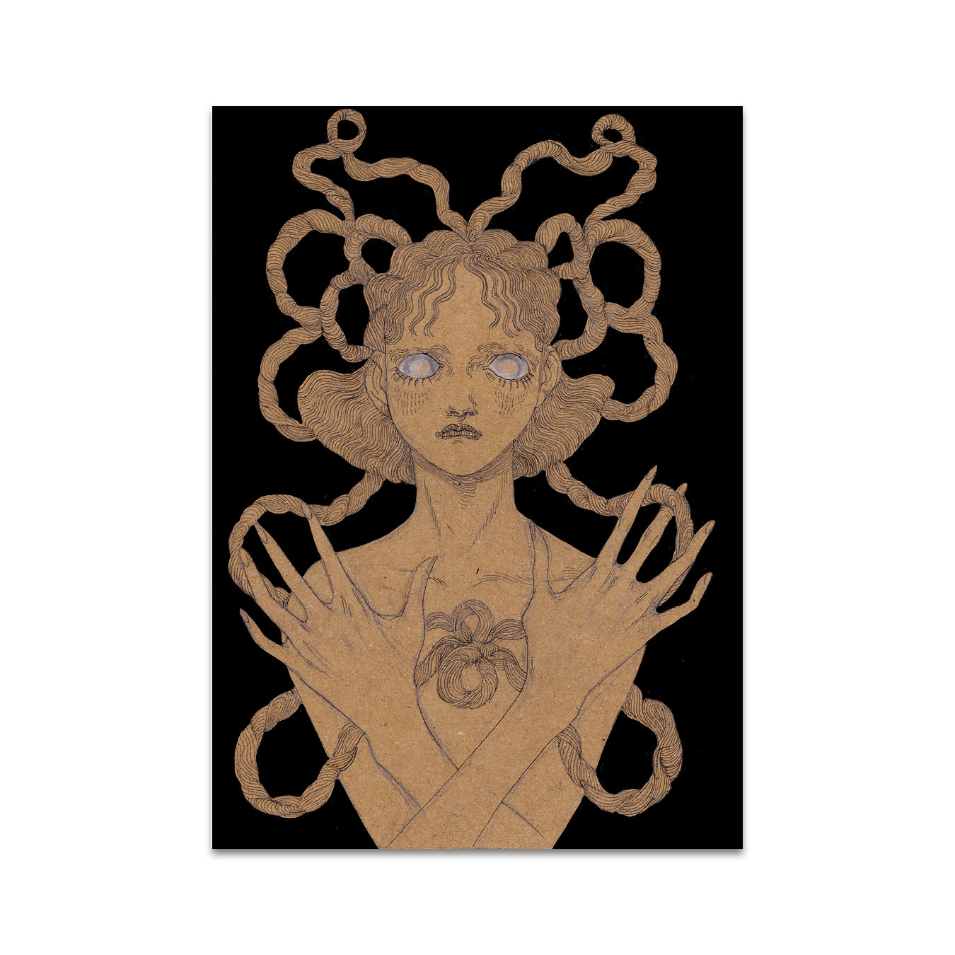 P5 Olga Wieszczyk - 4 Postcard