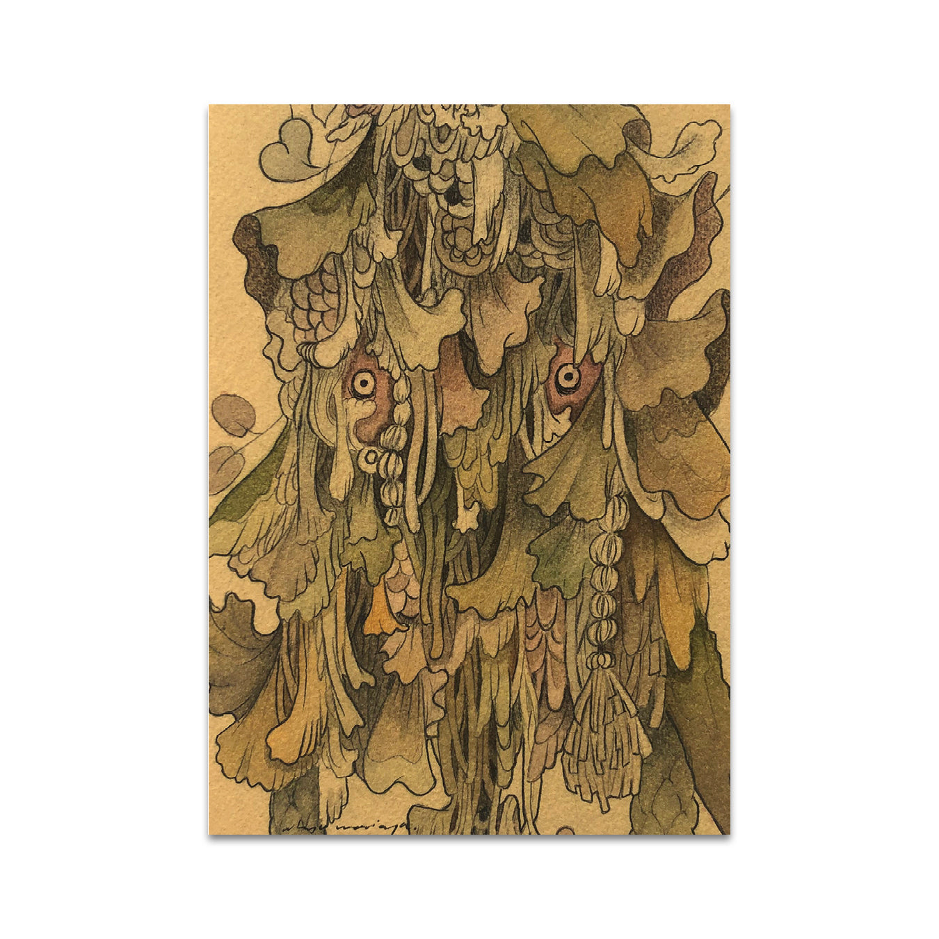 P5 Atreyu Moniaga - 1 Postcard