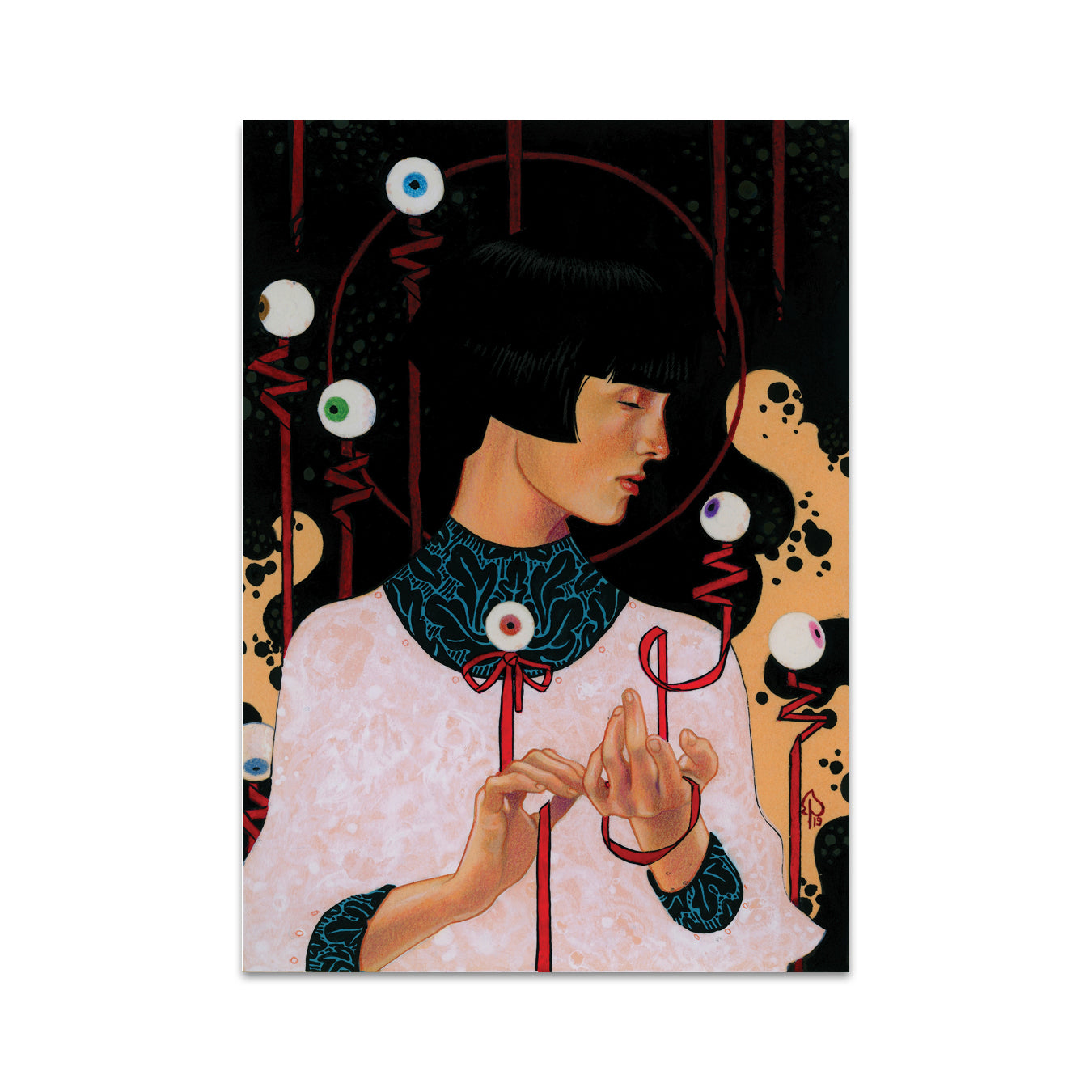 P5 Peter Diamond - 2 Postcard