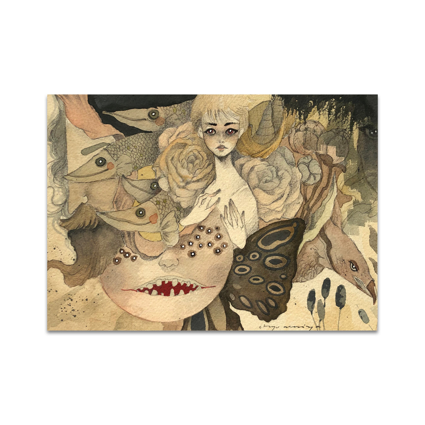 P5 Atreyu Moniaga - 4 Postcard