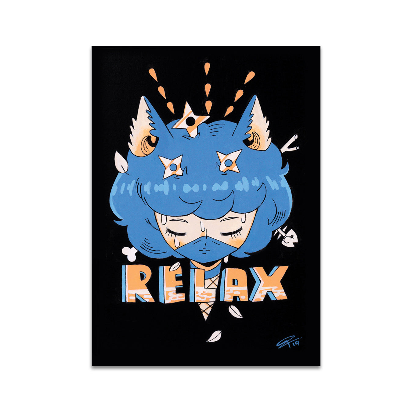 P5 Bobby Leash - 3 Postcard