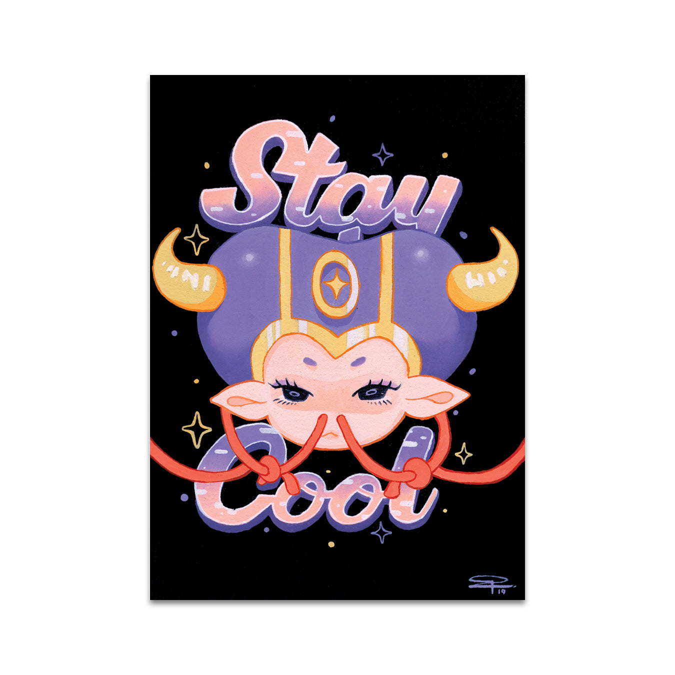 P5 Bobby Leash - 4 Postcard