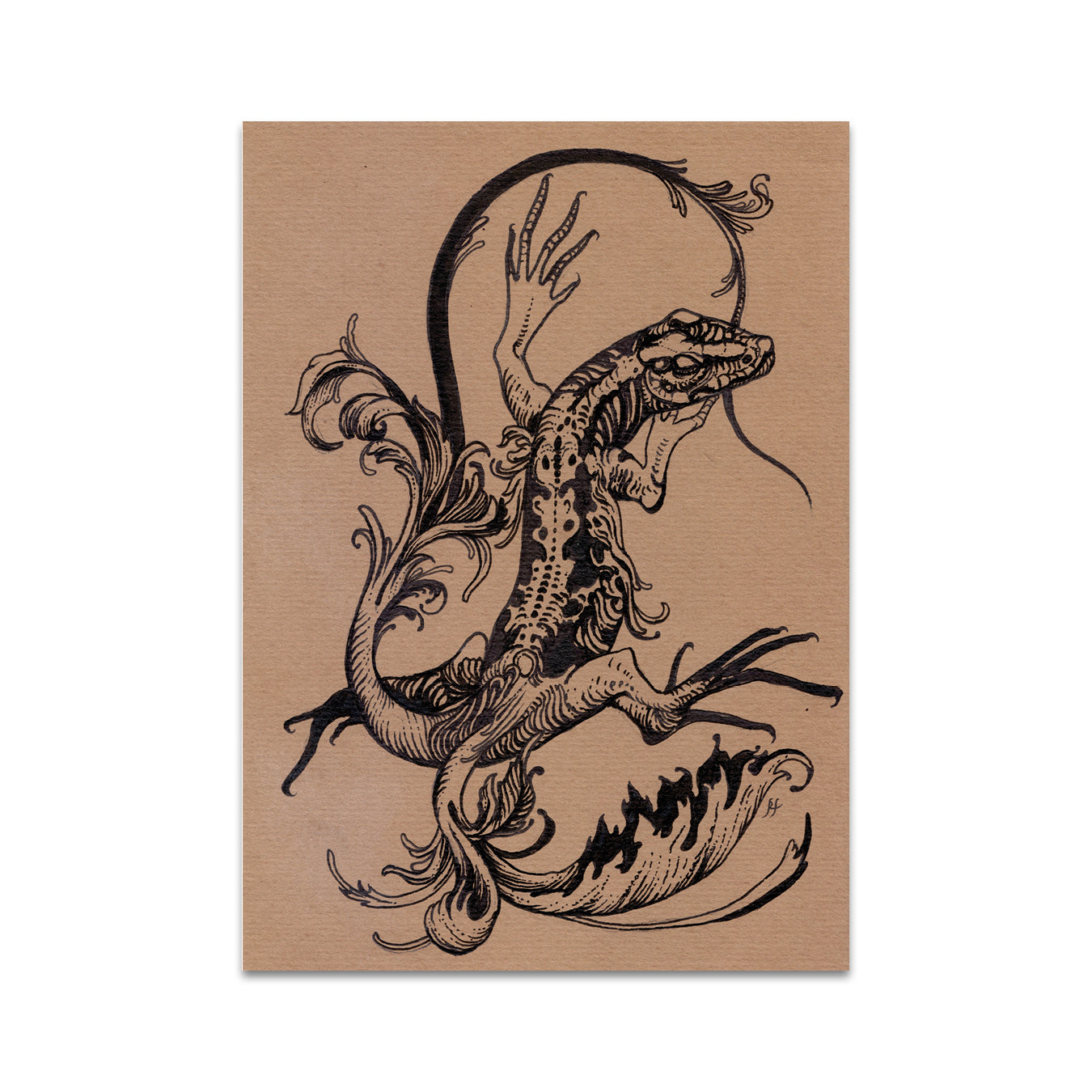 P5 Rotten Fantom - 1 Postcard