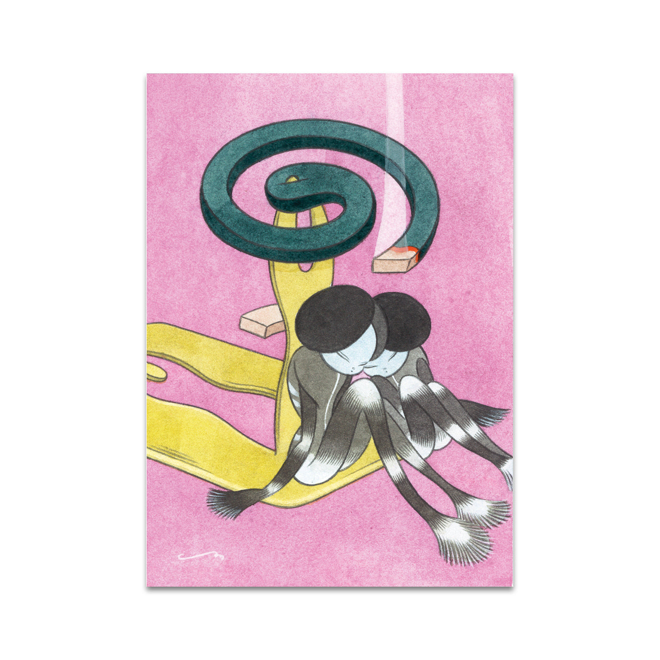 P5 ささくくすりゆび ポストカード2枚