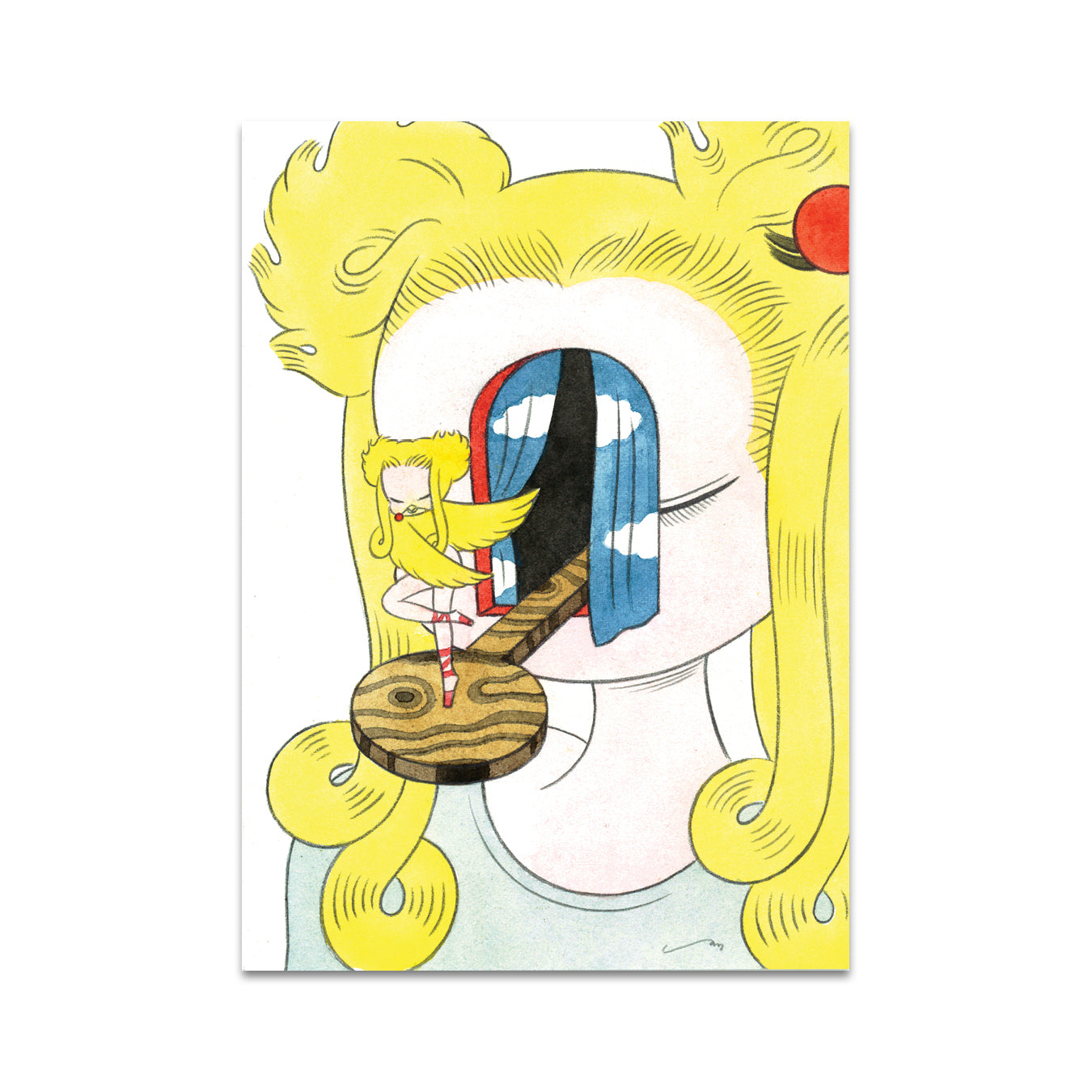 P5 ささくくすりゆび ポストカード 1枚