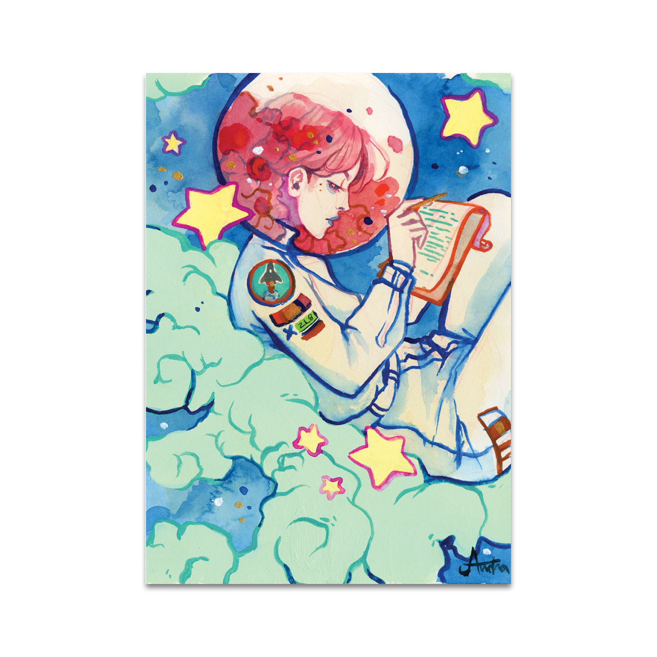 P5 Audra Auclair - 1 Postcard