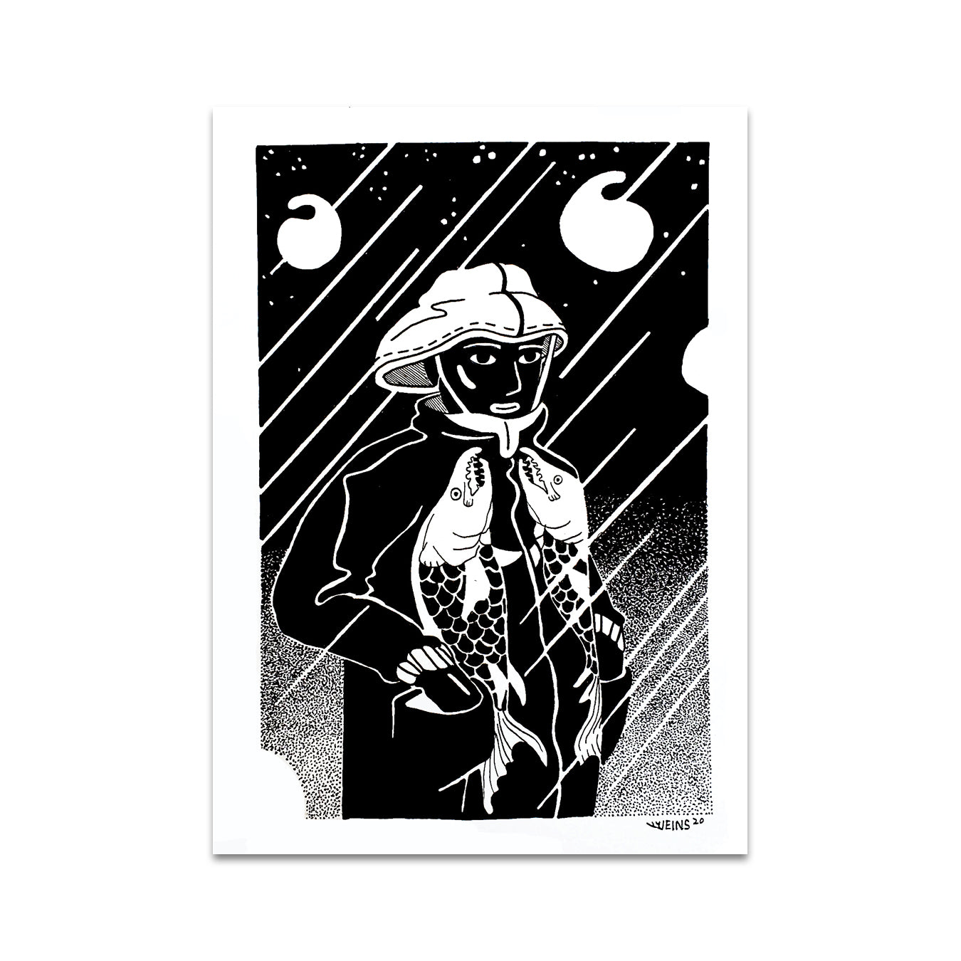 P5 VEINS - 2 Postcard