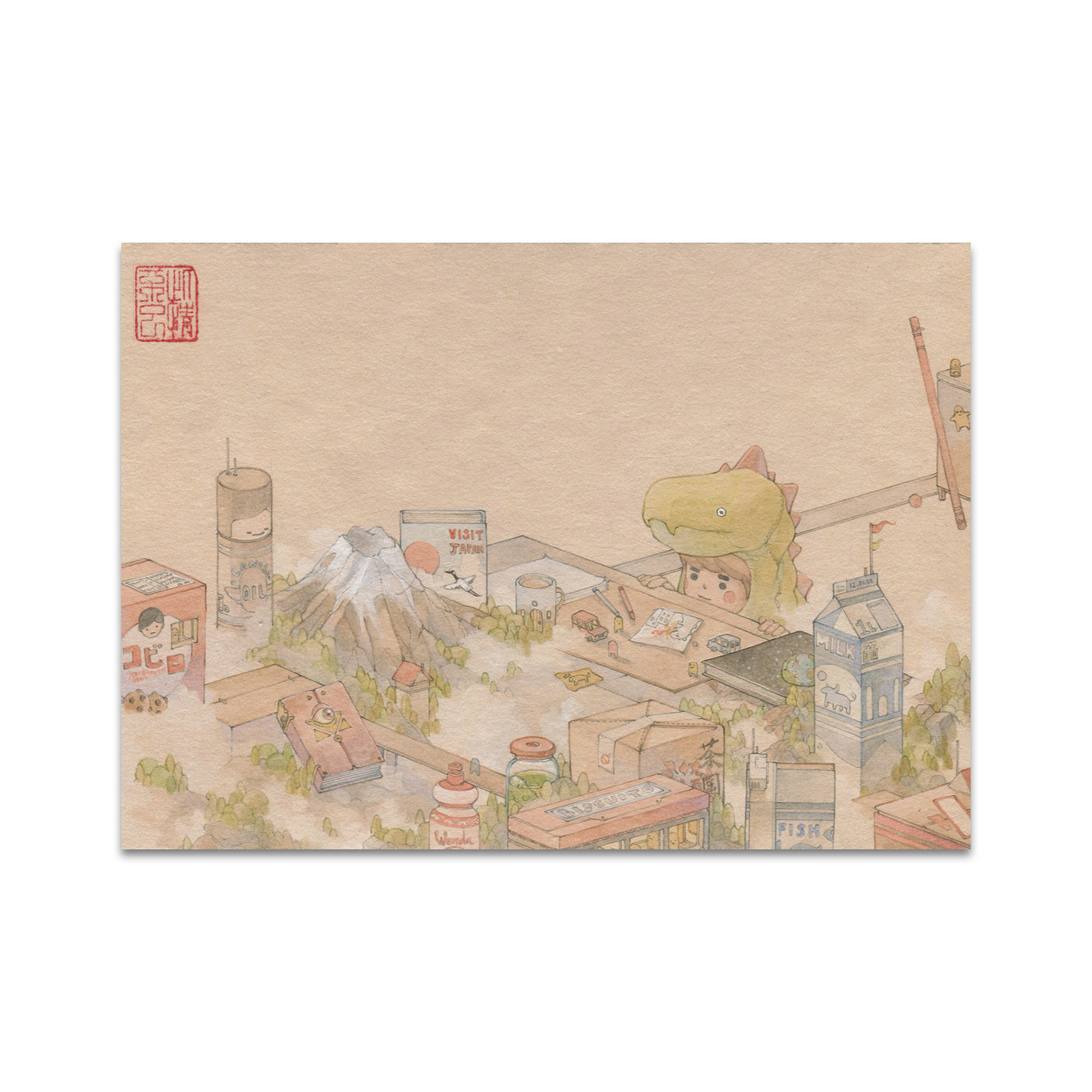 P5 Alfred Liu - 4 Postcard