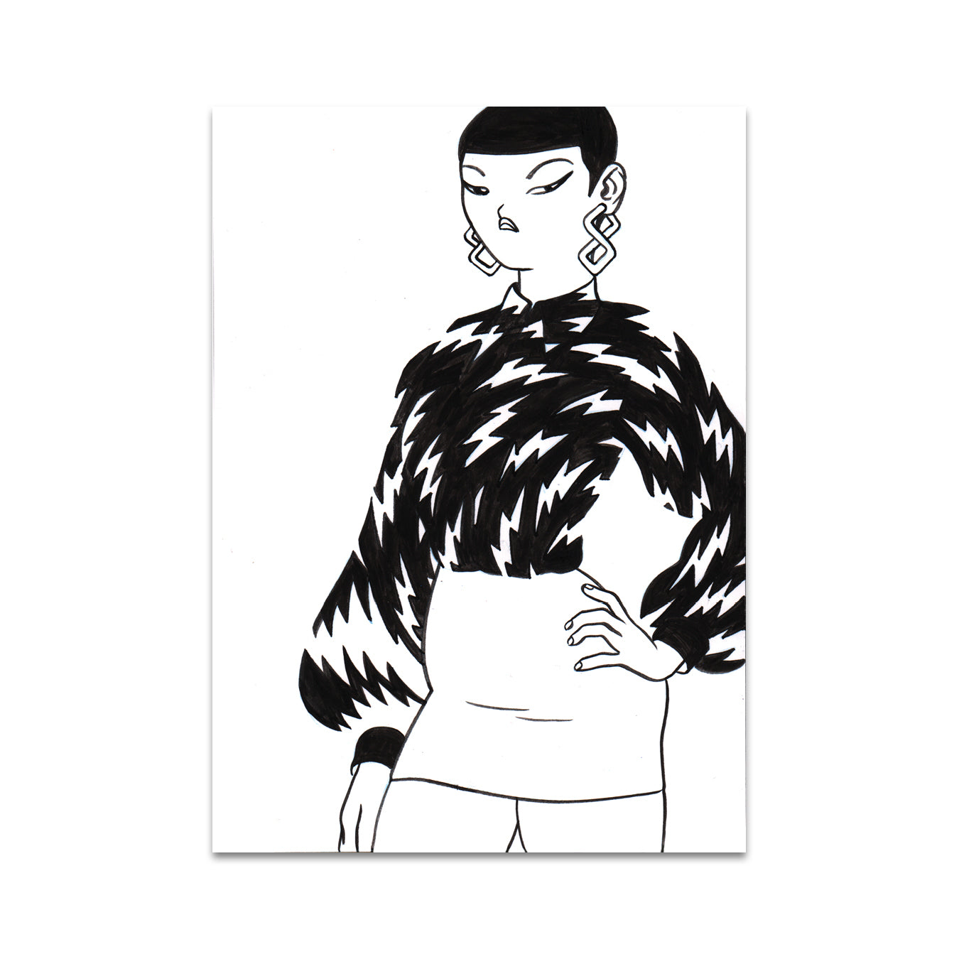 P5 ディルラジ・マン - ポストカード 1 枚