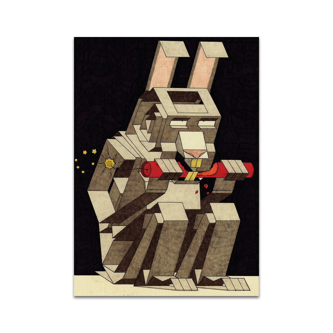 P6 ジョン・フォックス - ポストカード 1