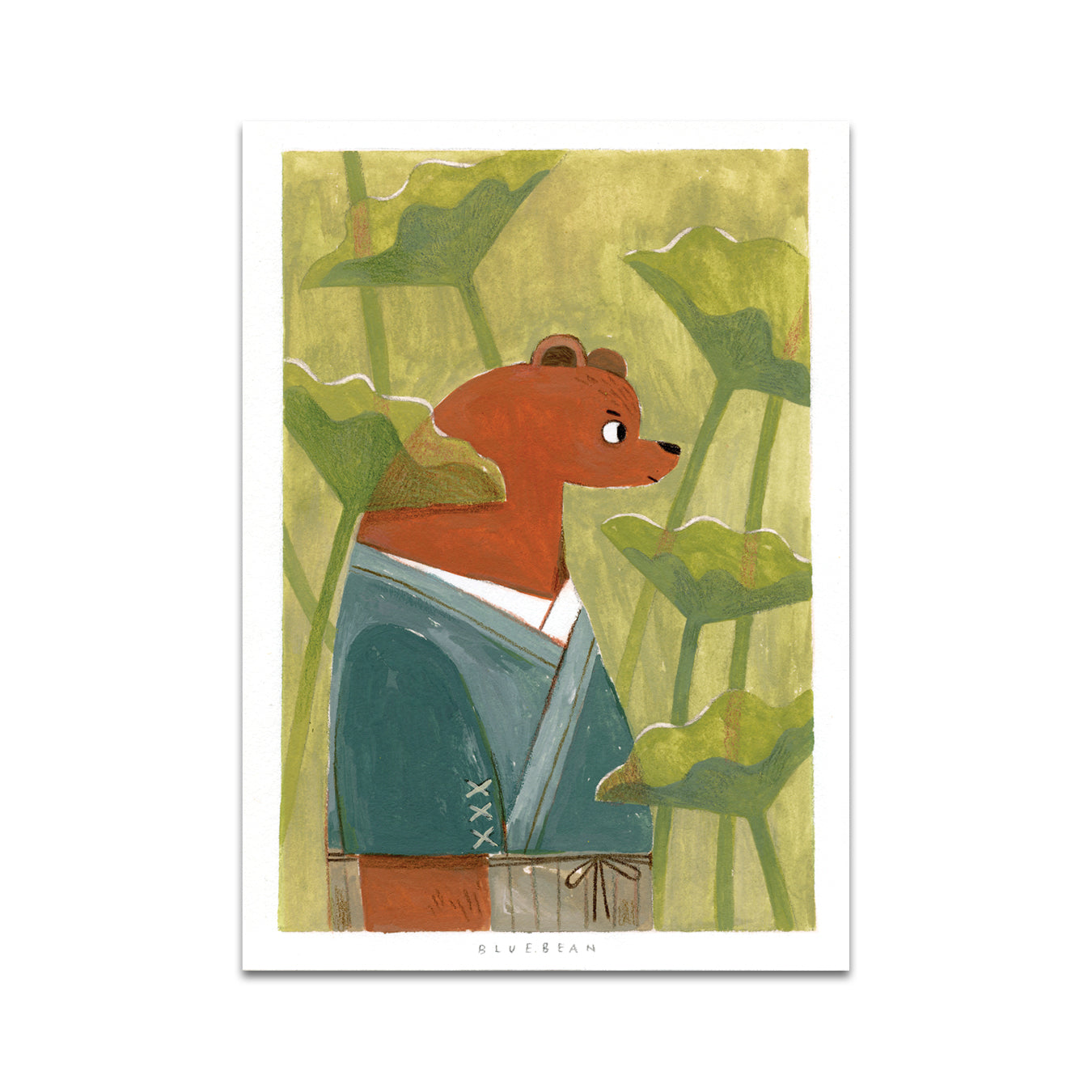 P6 BlueBean - Postcard 1