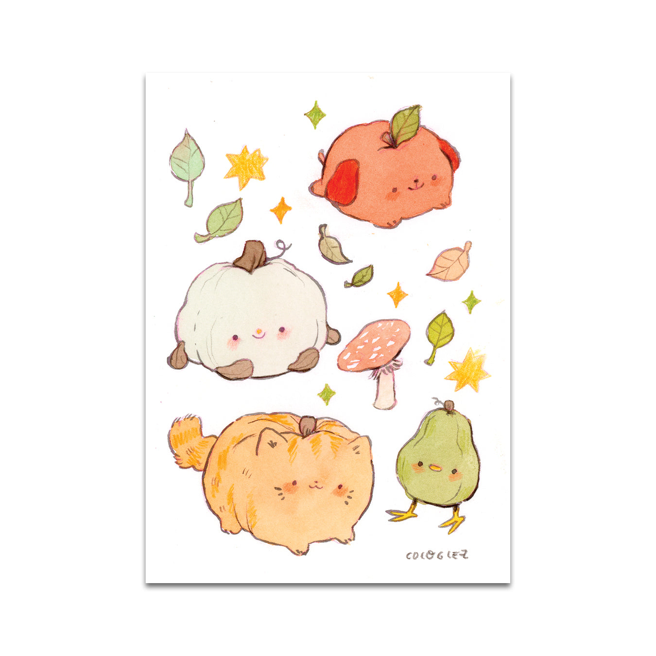 P6 ココ・グレズ - ポストカード 1