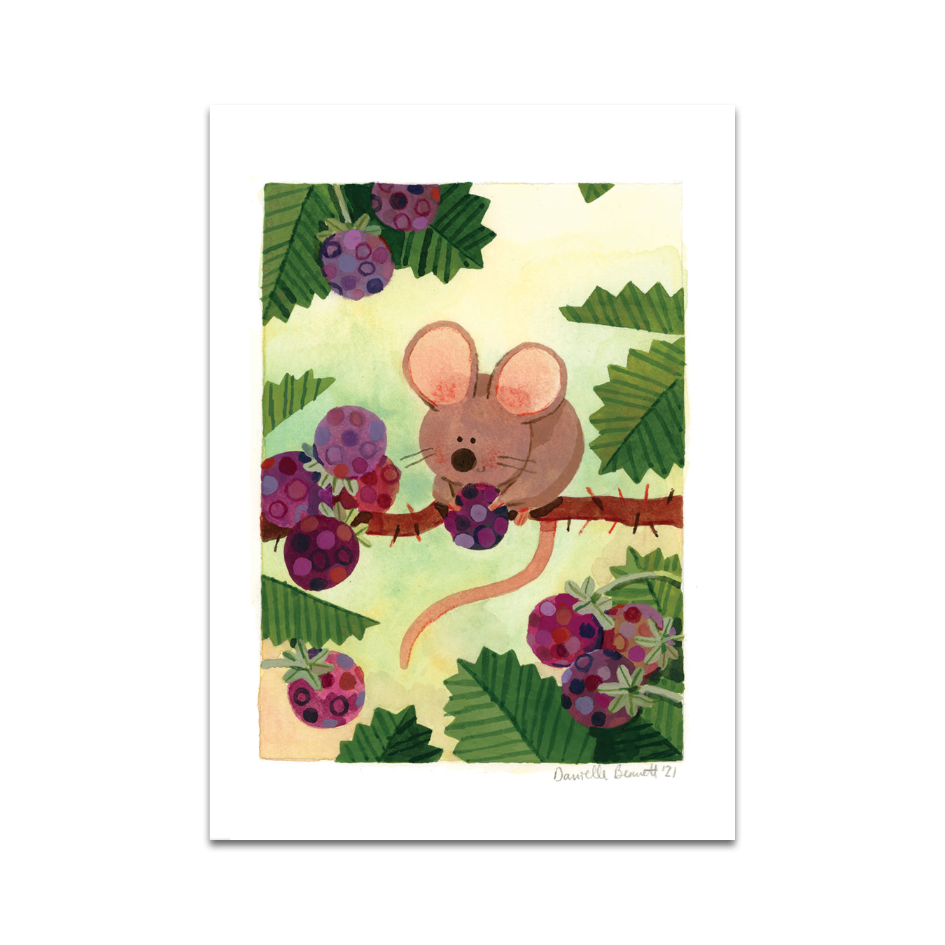 P6 ダニエル・ベネット - ポストカード 1