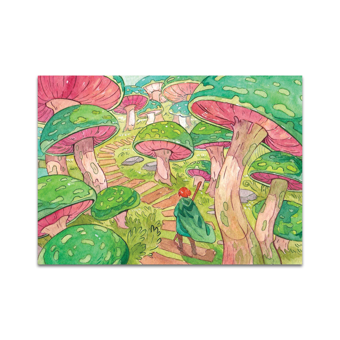 P6 ヨハンナ・フォースター - ポストカード 3