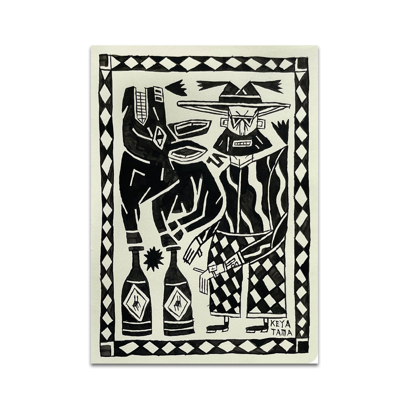 P6 芥屋たま - ポストカード1