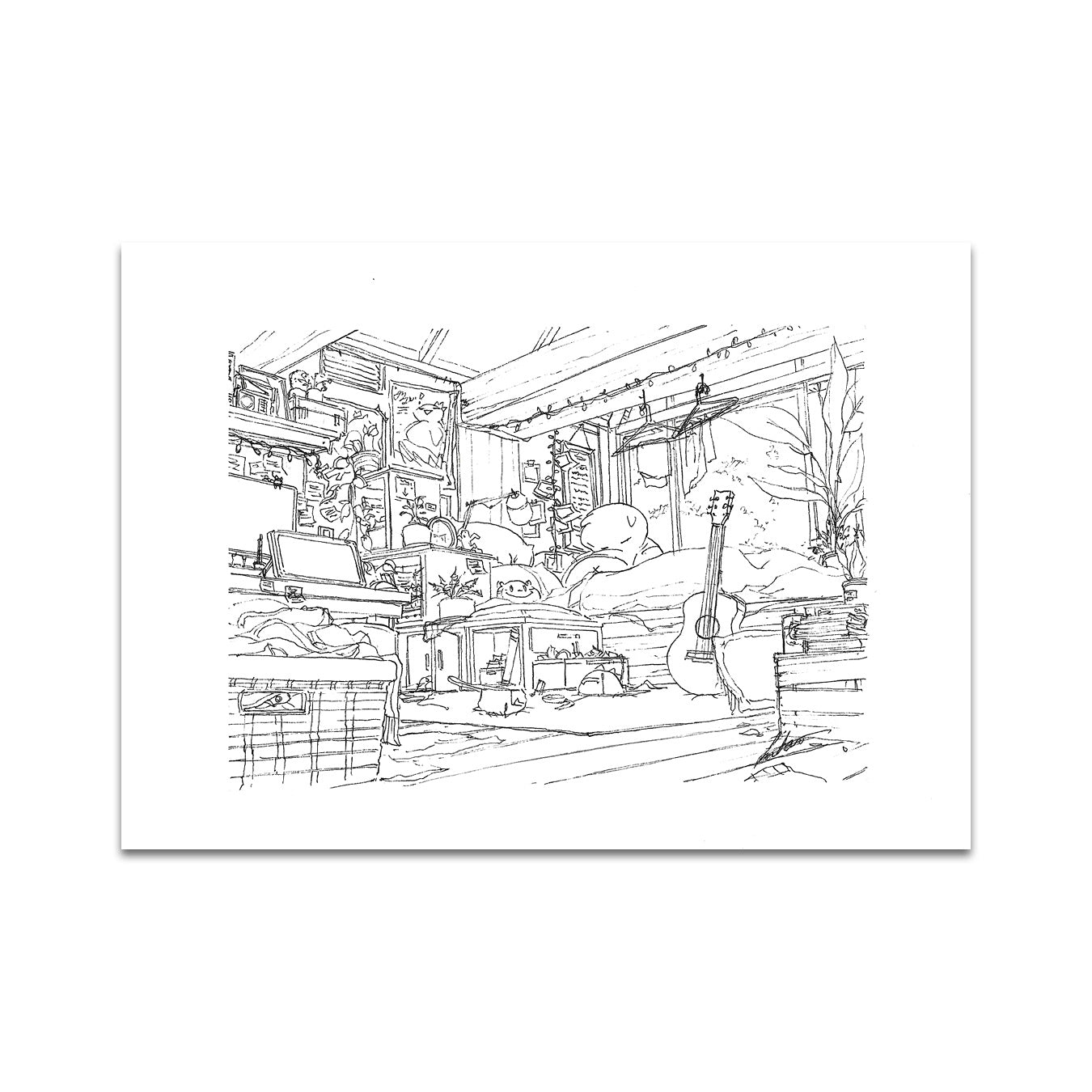 P7 - ルーハン・ワン ポストカード 2