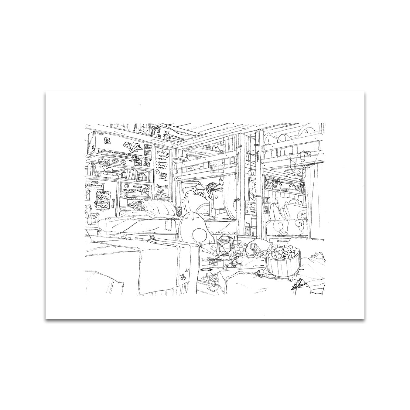 P7 - ルーハン・ワン ポストカード 3