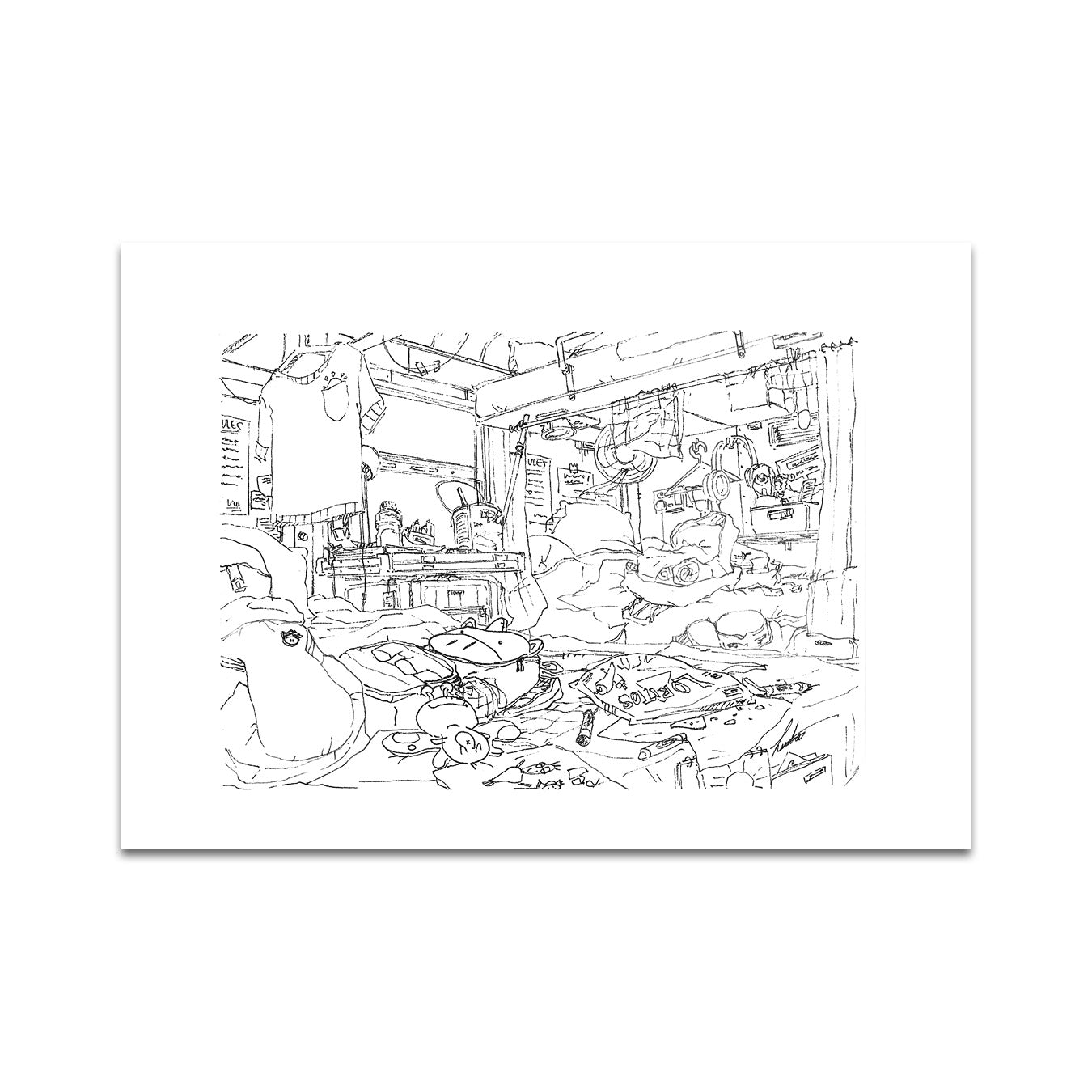 P7 - ルーハン・ワン ポストカード 4