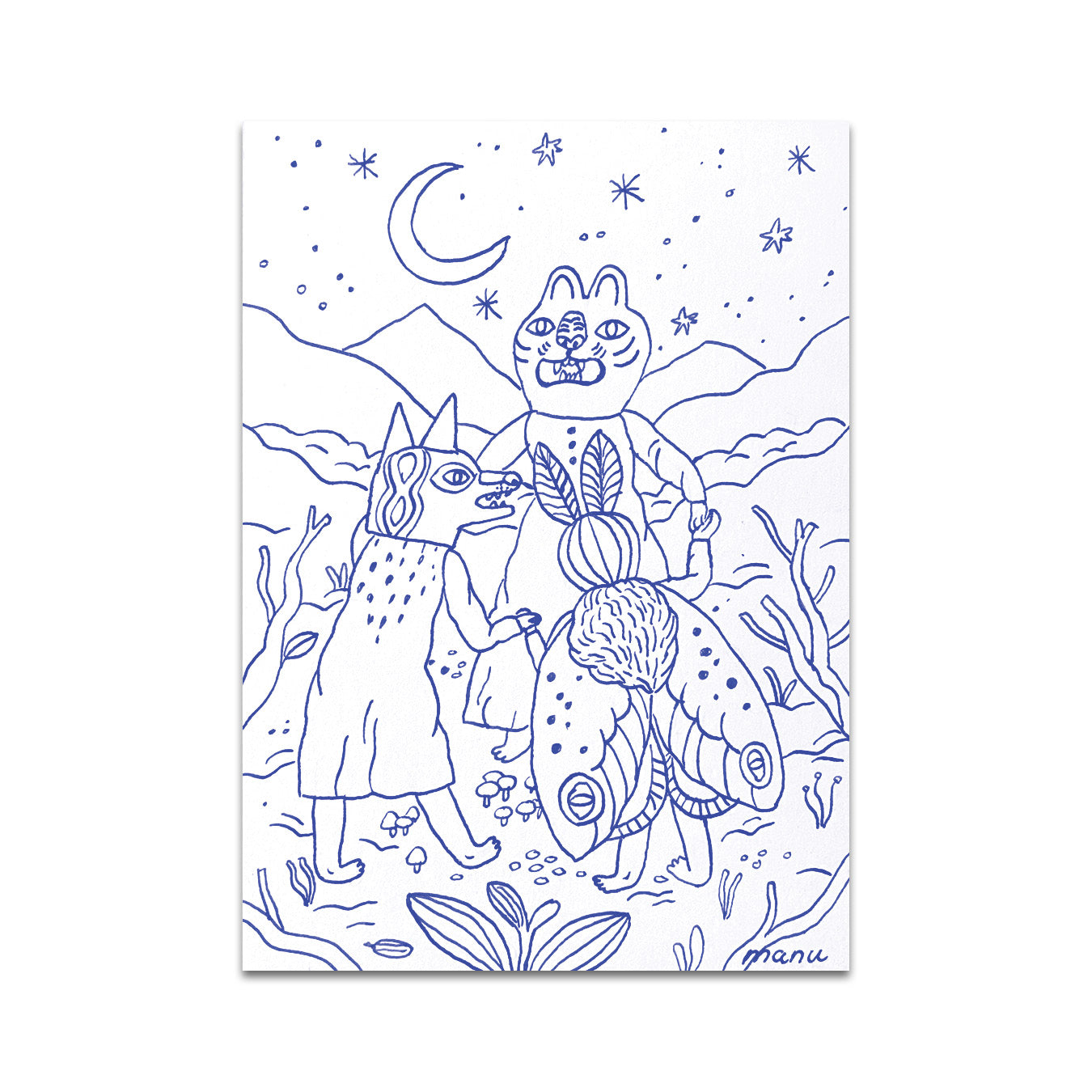 P7 - Manu Montoya Postcard 1