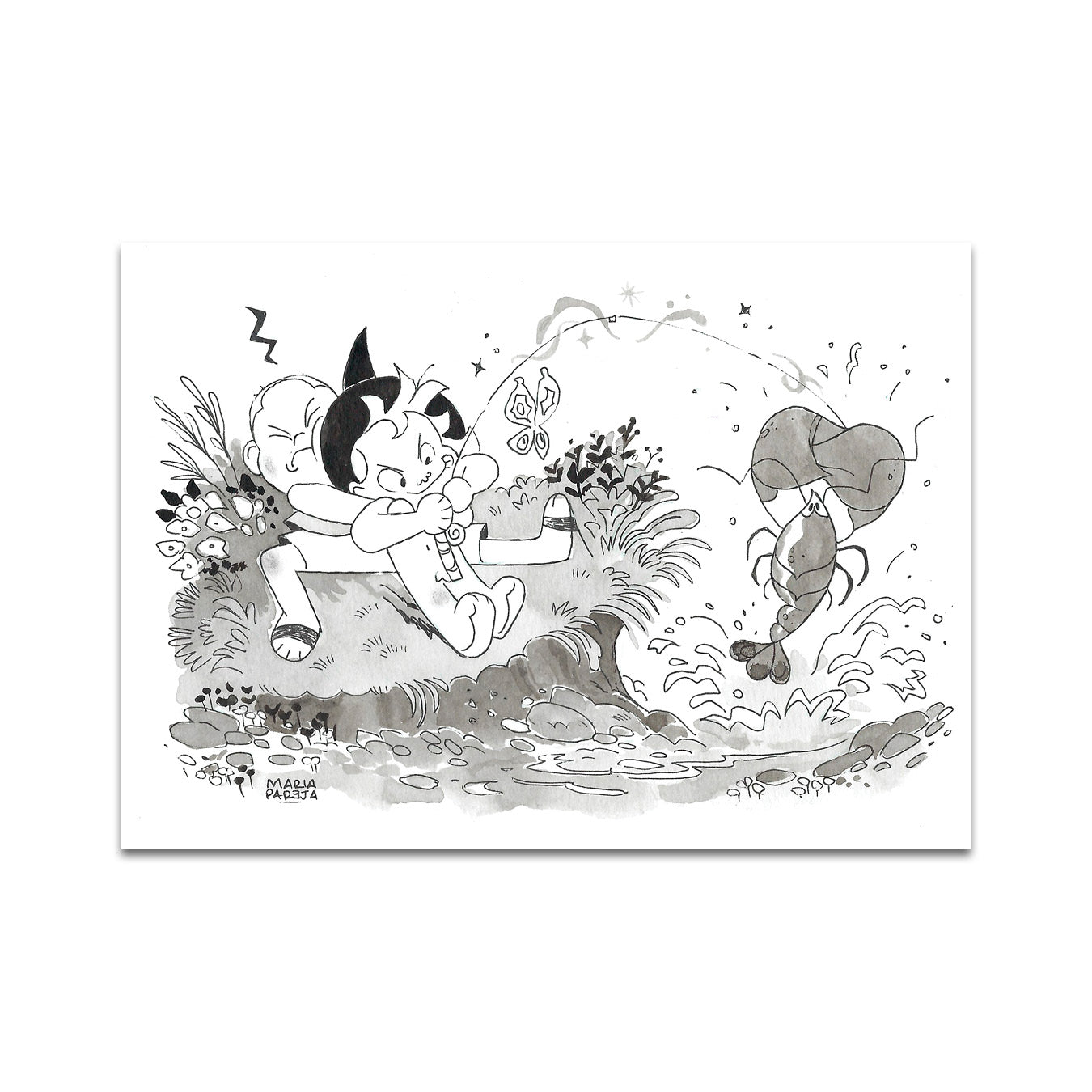 P7 - Maria Pareja Postcard 1