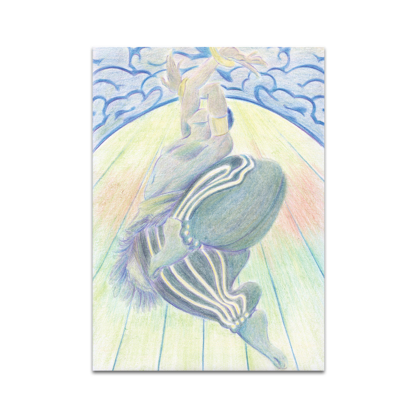 P7 - 教区の桜のポストカード 1